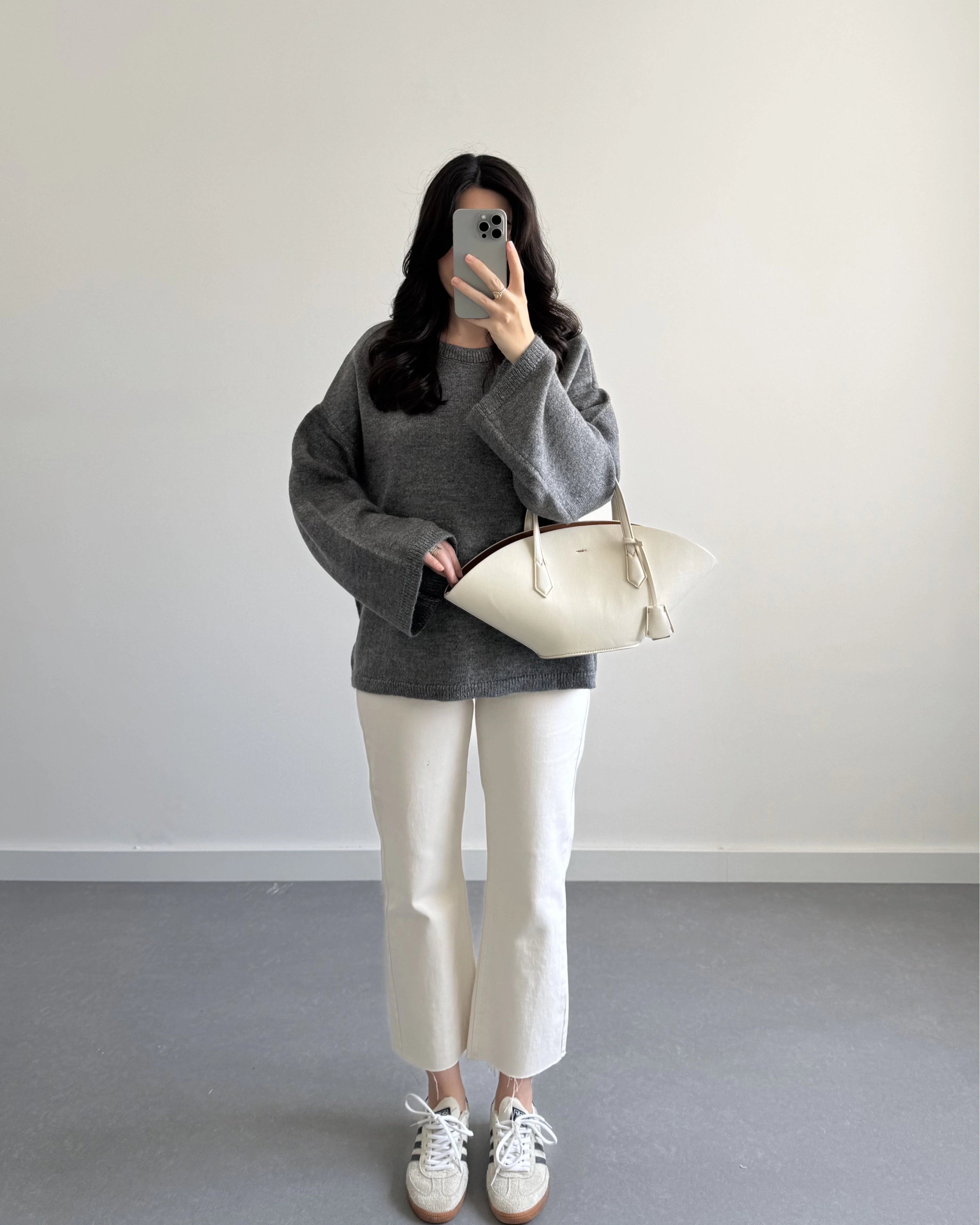 GRİ PİNTEREST KAZAK