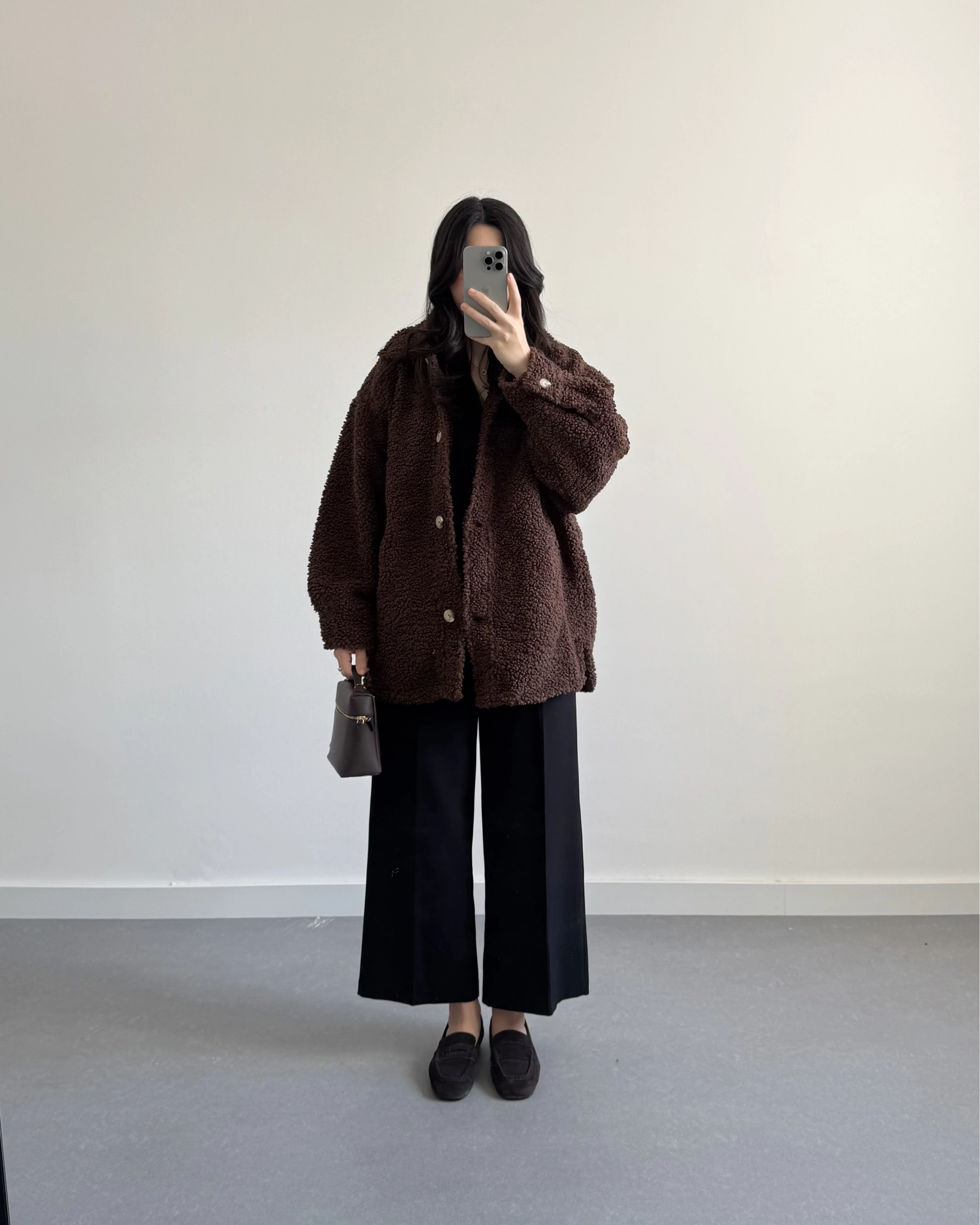 H&M PİNTEREST TEDDY MONT ACI KAHVE