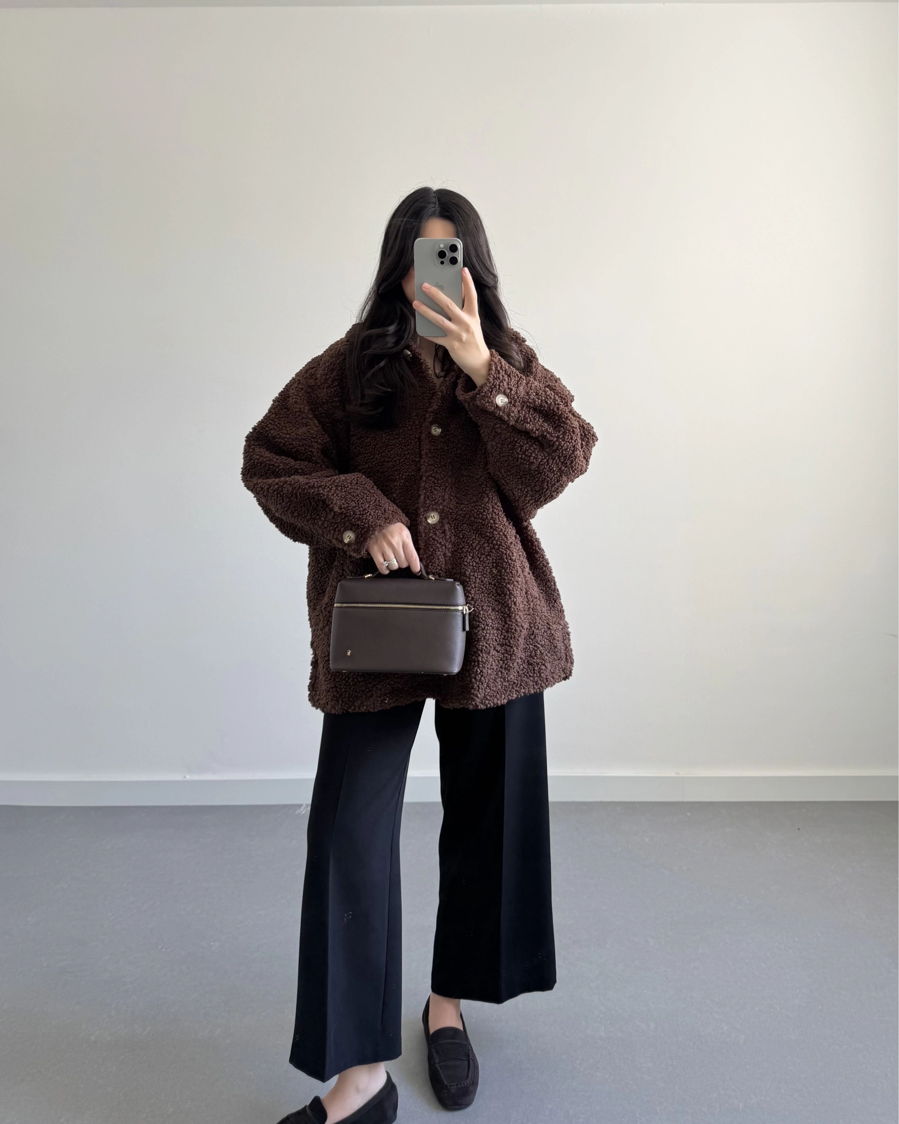 H&M PİNTEREST TEDDY MONT ACI KAHVE