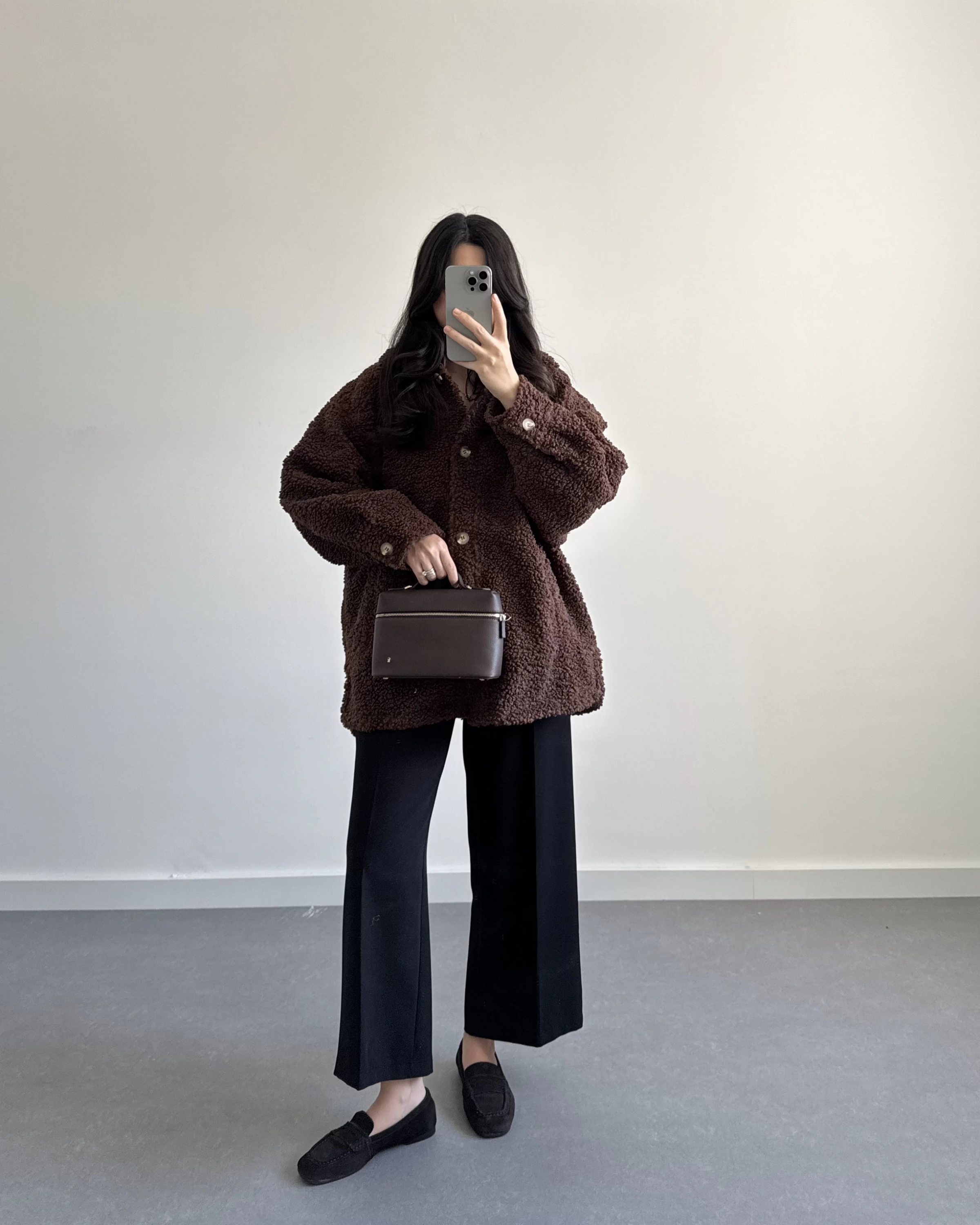 H&M PİNTEREST TEDDY MONT ACI KAHVE