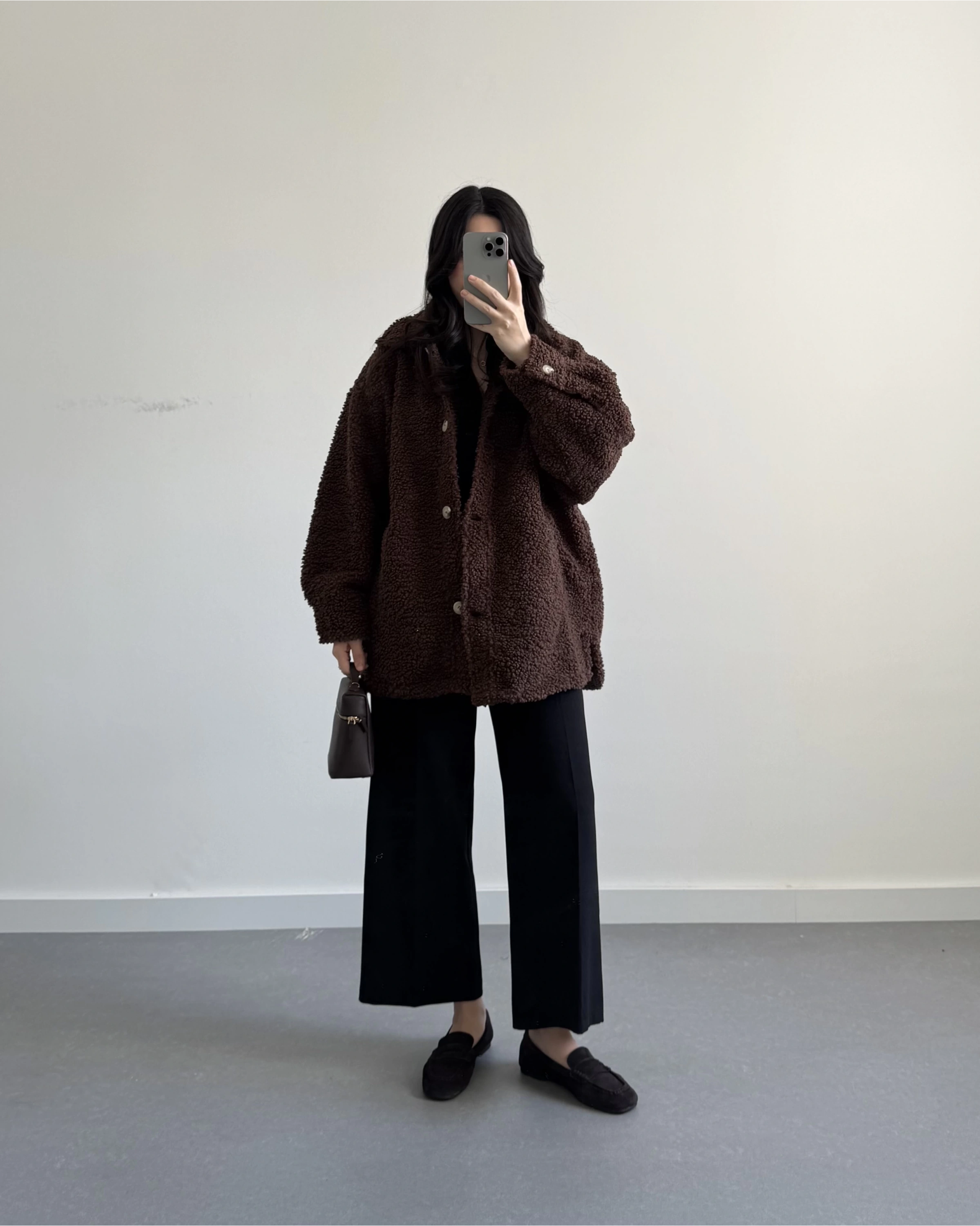 H&M PİNTEREST TEDDY MONT ACI KAHVE