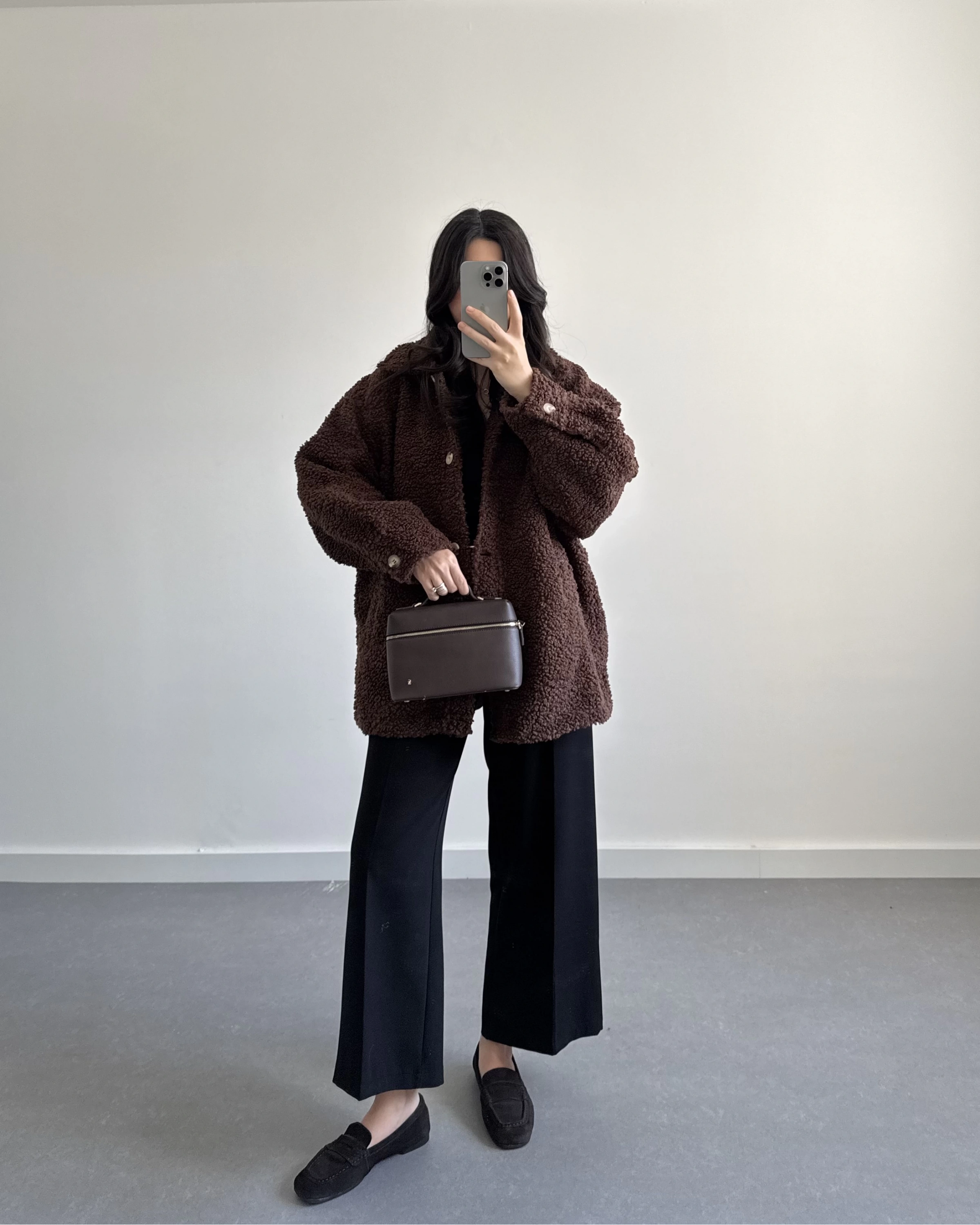 H&M PİNTEREST TEDDY MONT ACI KAHVE