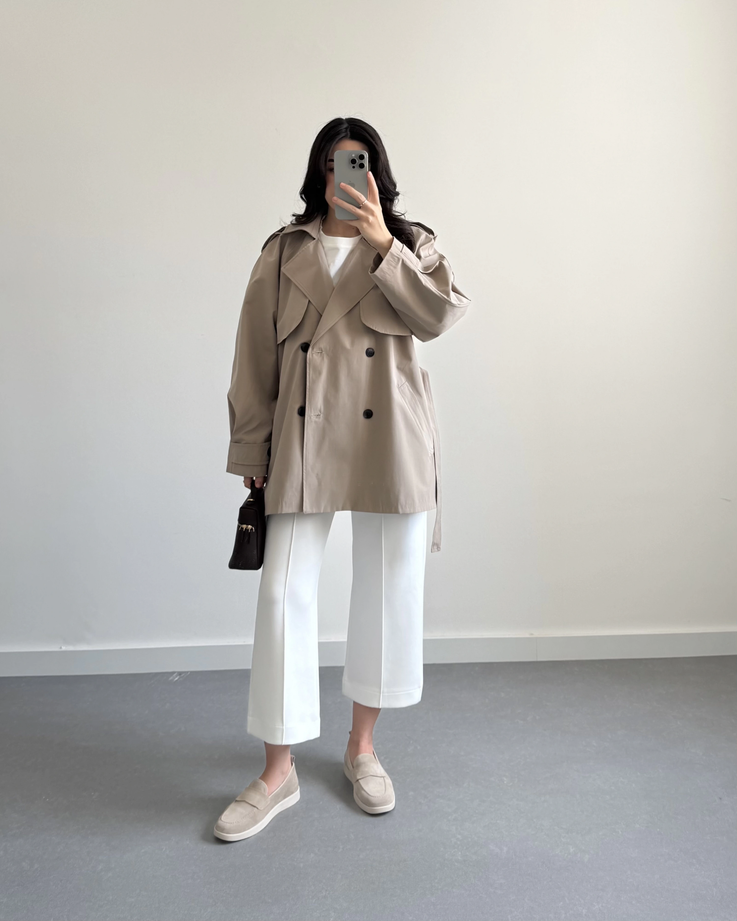 HAKİ ARA BOY PREMİUM TRENÇKOT