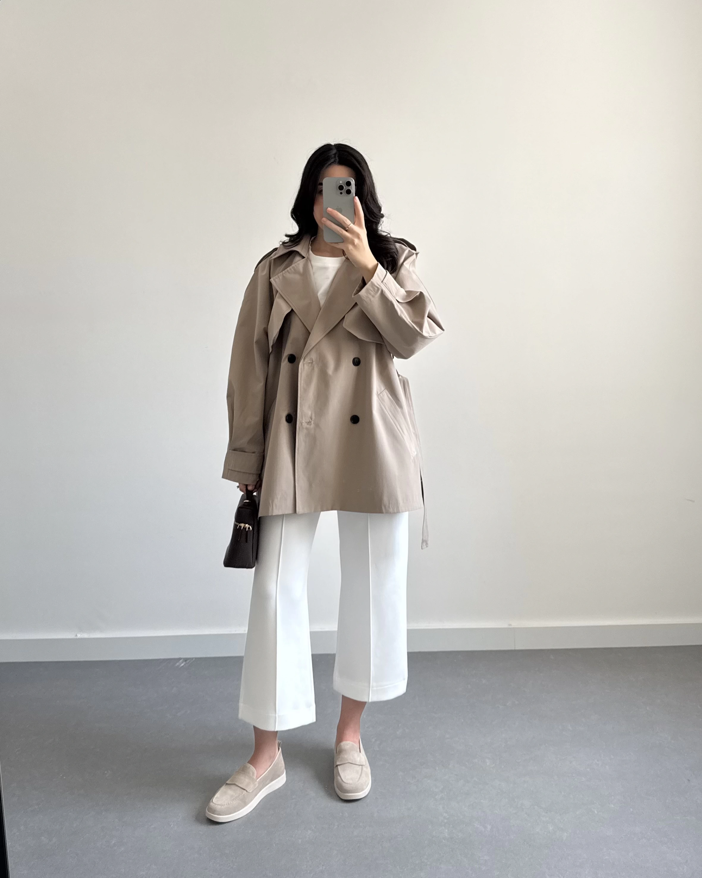 HAKİ ARA BOY PREMİUM TRENÇKOT