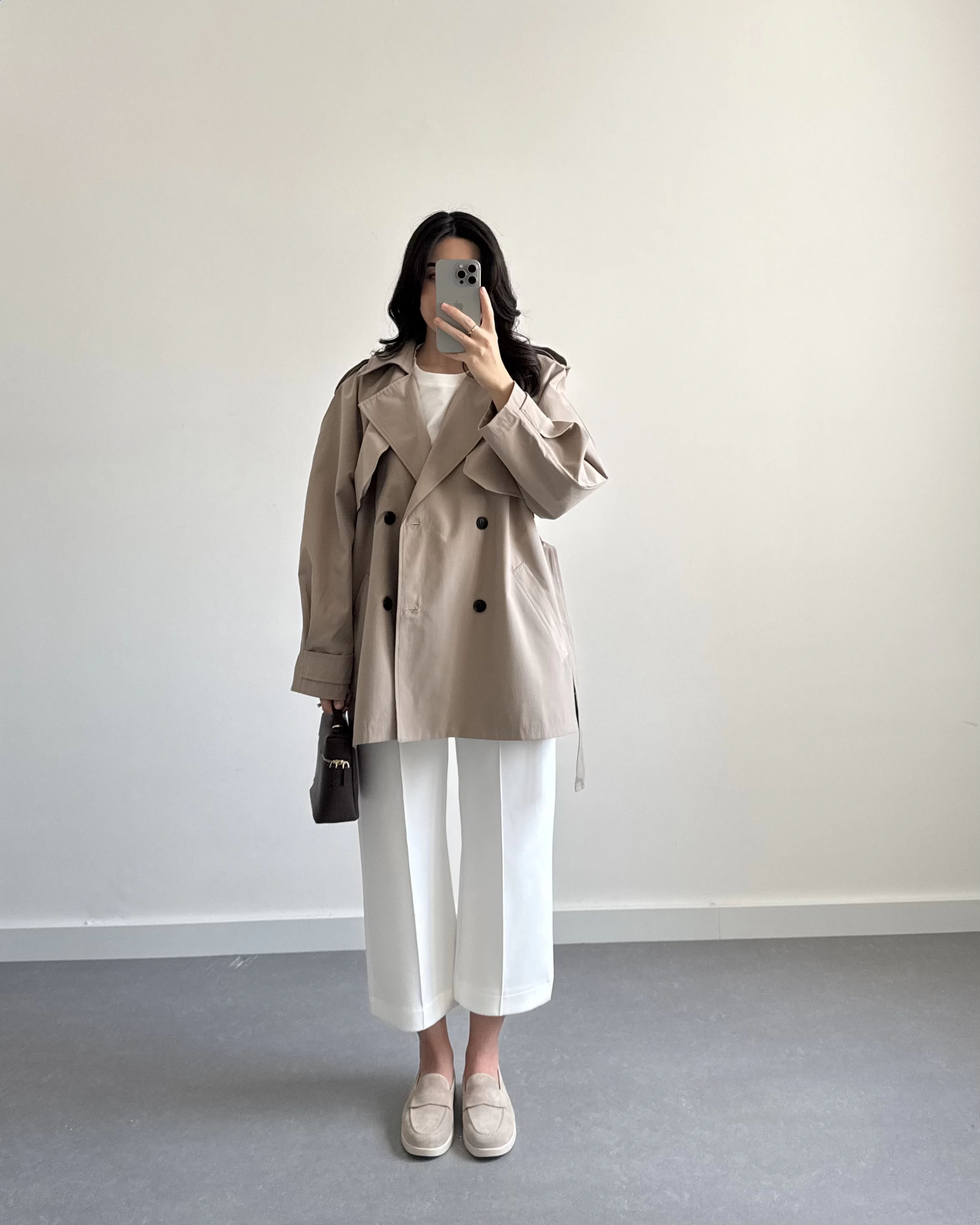 HAKİ ARA BOY PREMİUM TRENÇKOT