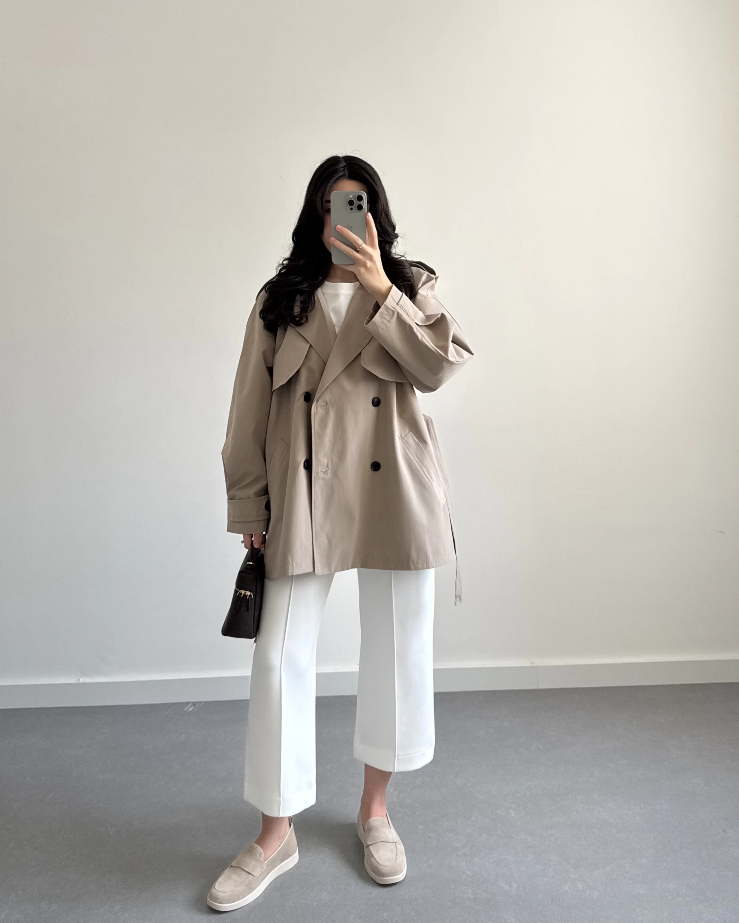 HAKİ ARA BOY PREMİUM TRENÇKOT