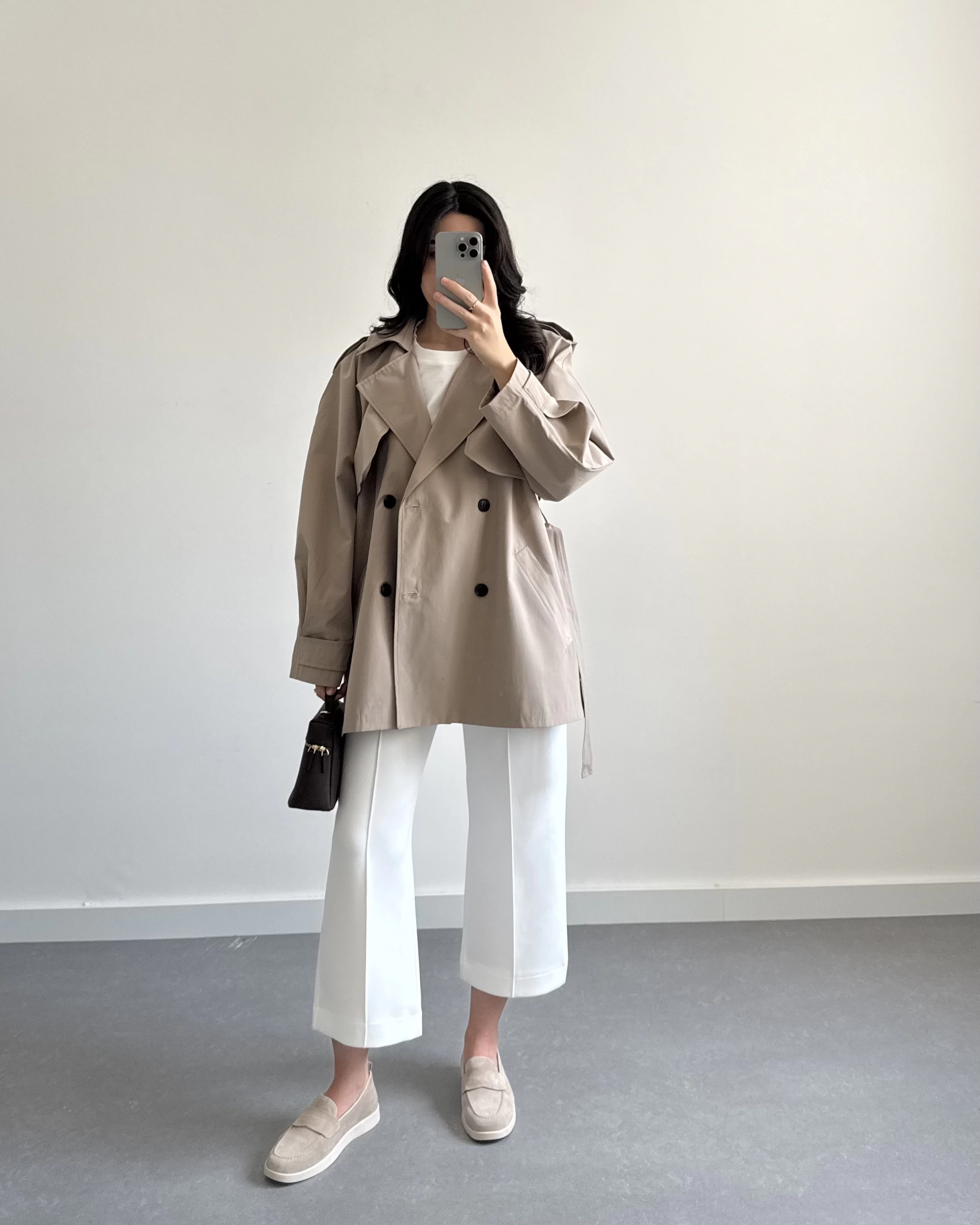 HAKİ ARA BOY PREMİUM TRENÇKOT