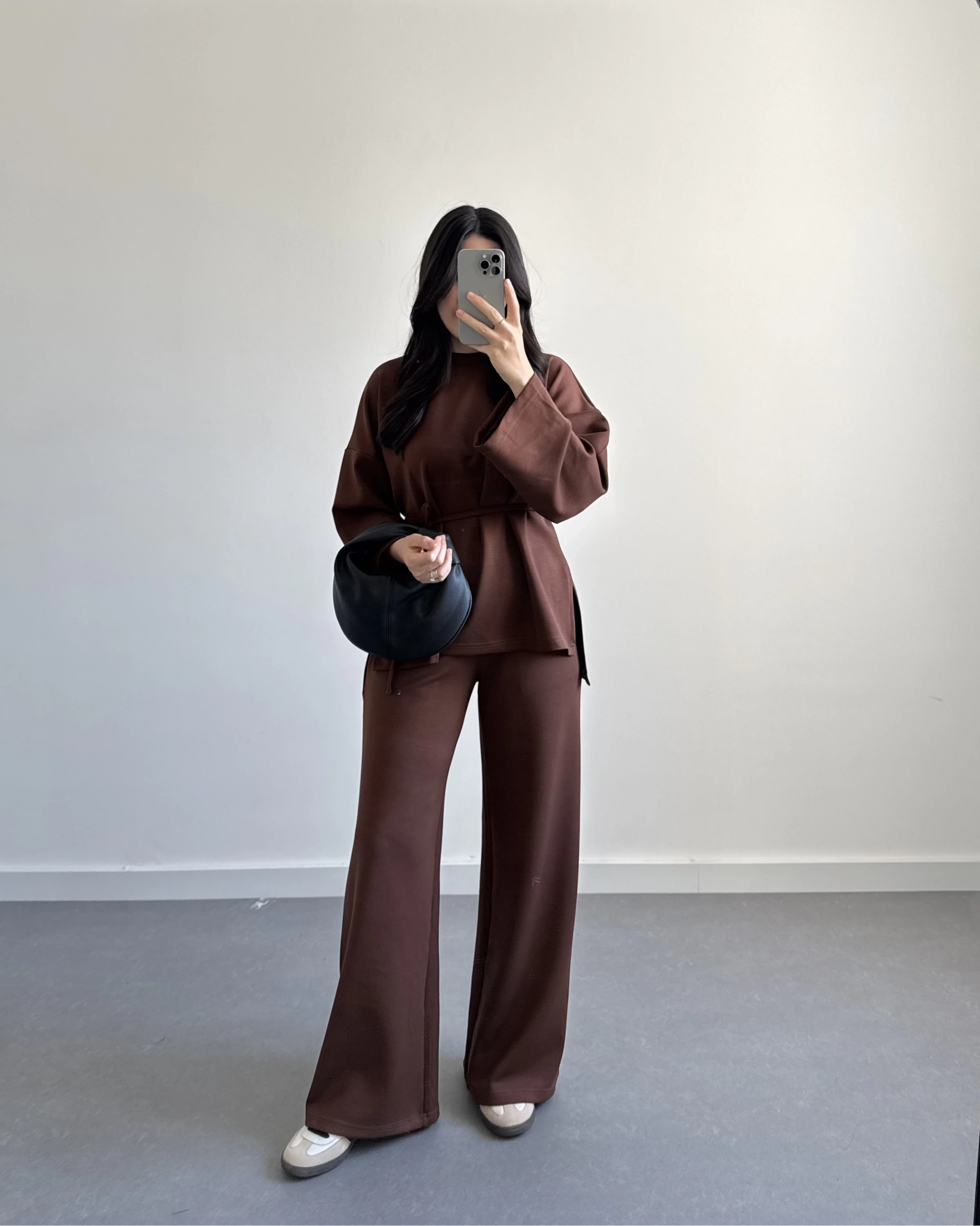 KAHVE BASİC MODAL TAKIM