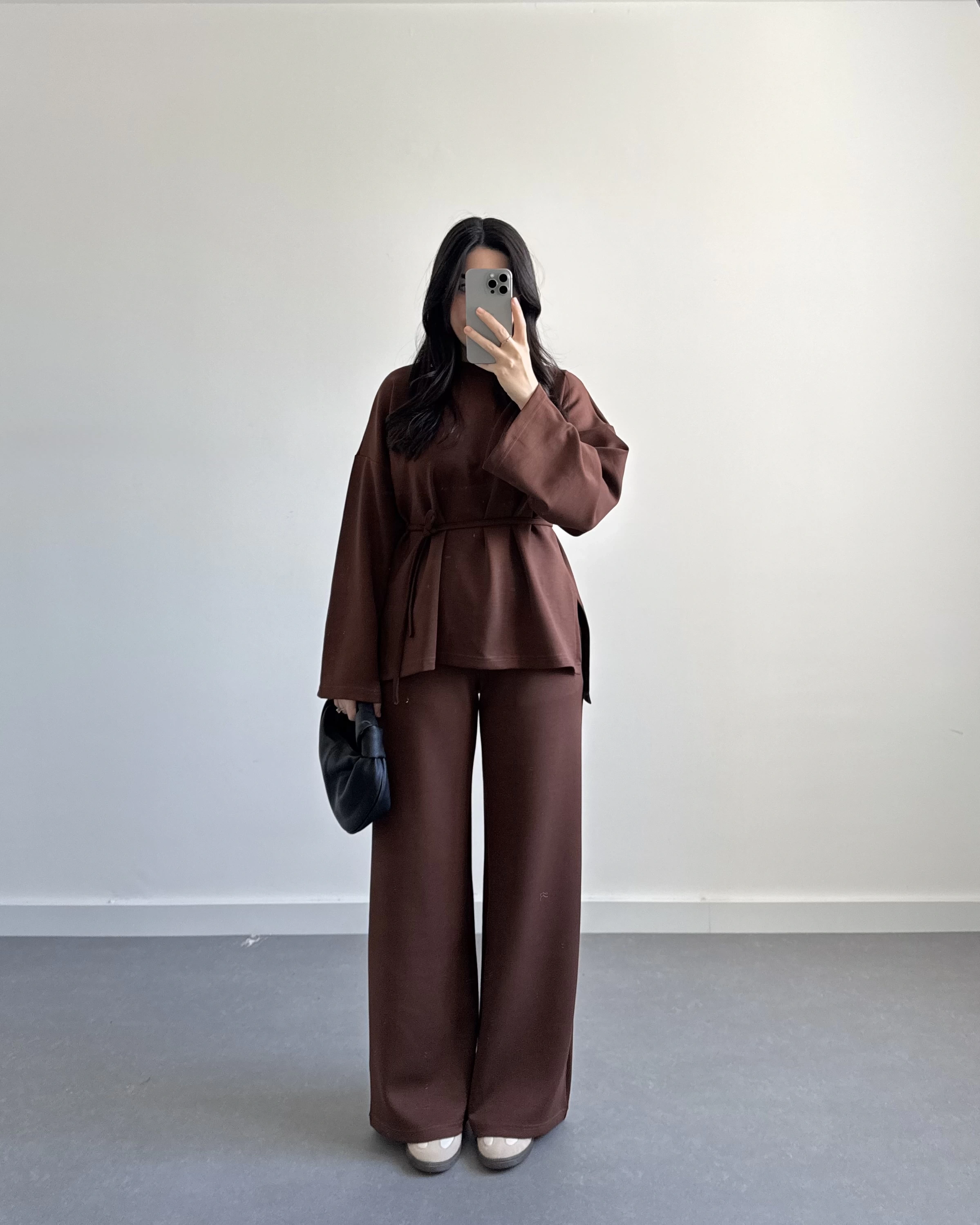 KAHVE BASİC MODAL TAKIM