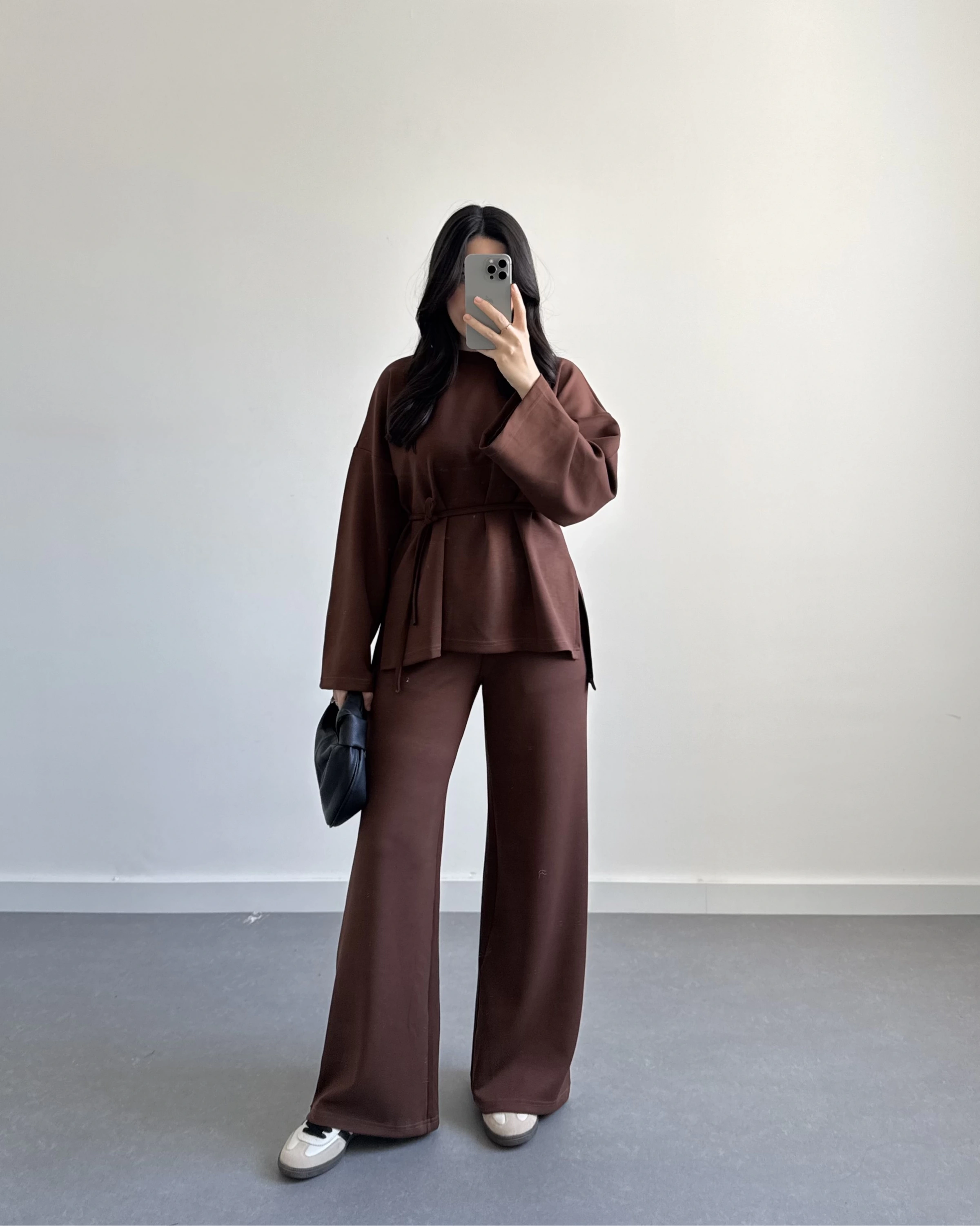 KAHVE BASİC MODAL TAKIM