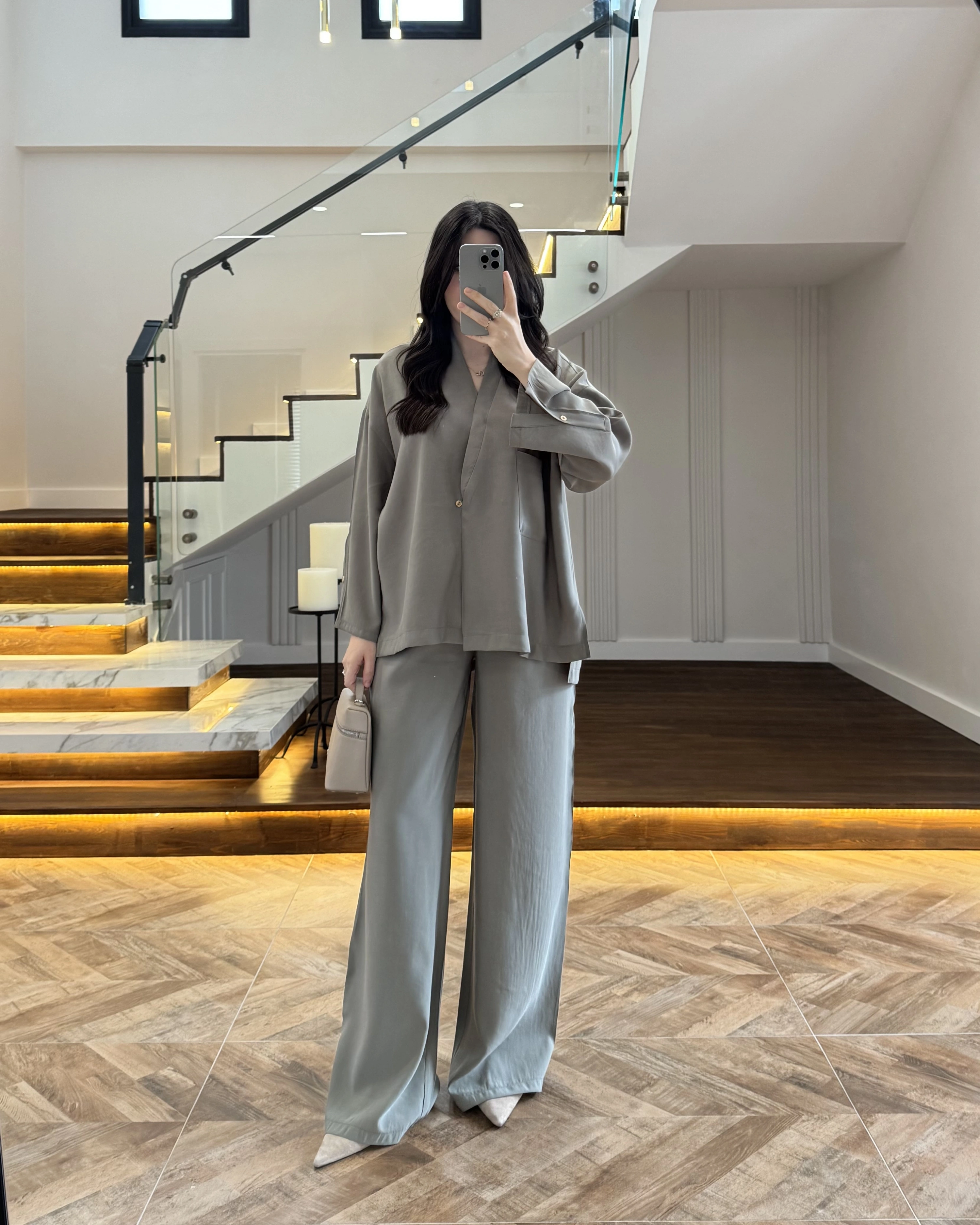 HAKİ KİMONO TENSEL TAKIM -51260