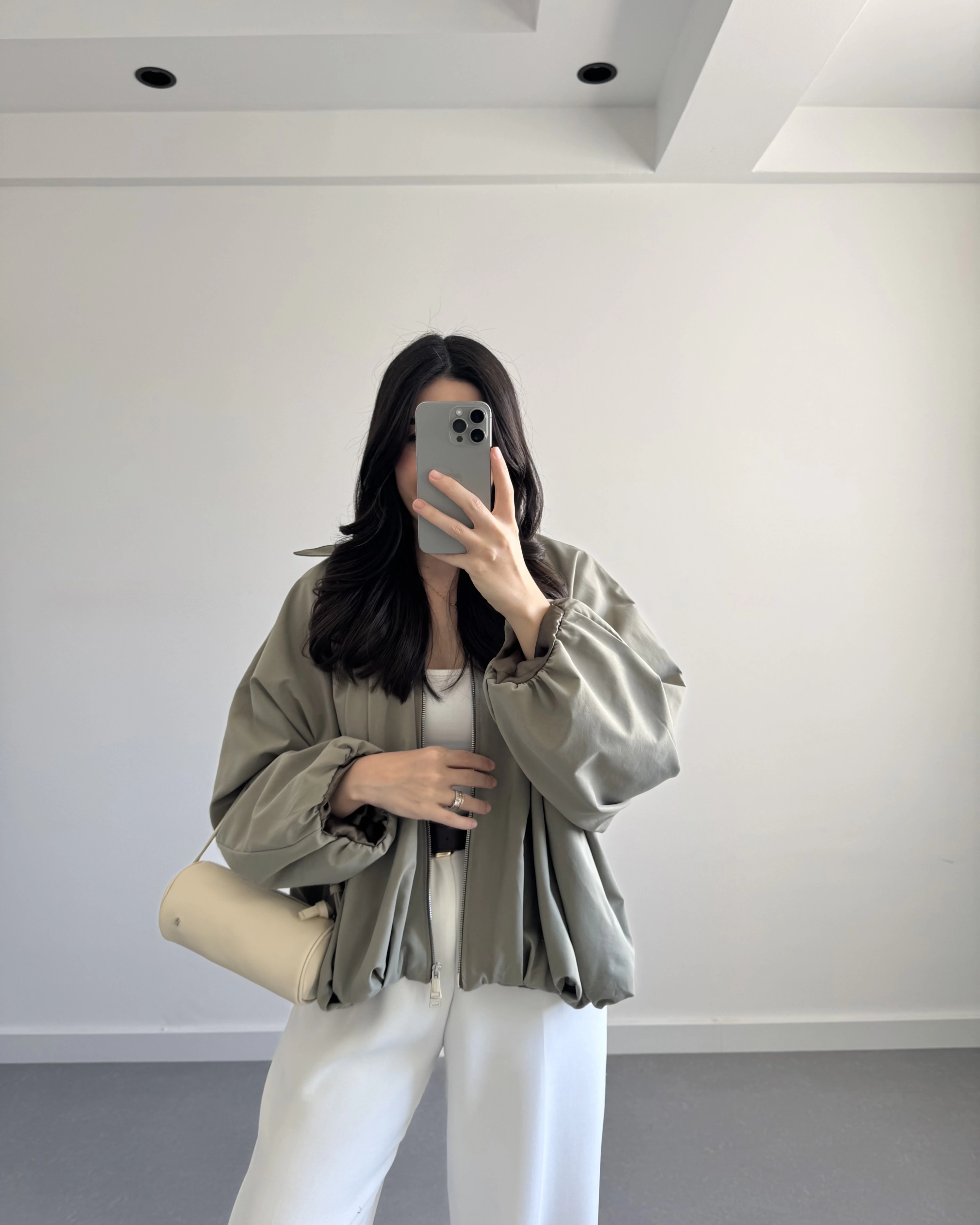 HAKİ MEVSİMLİK BOMBER CEKET