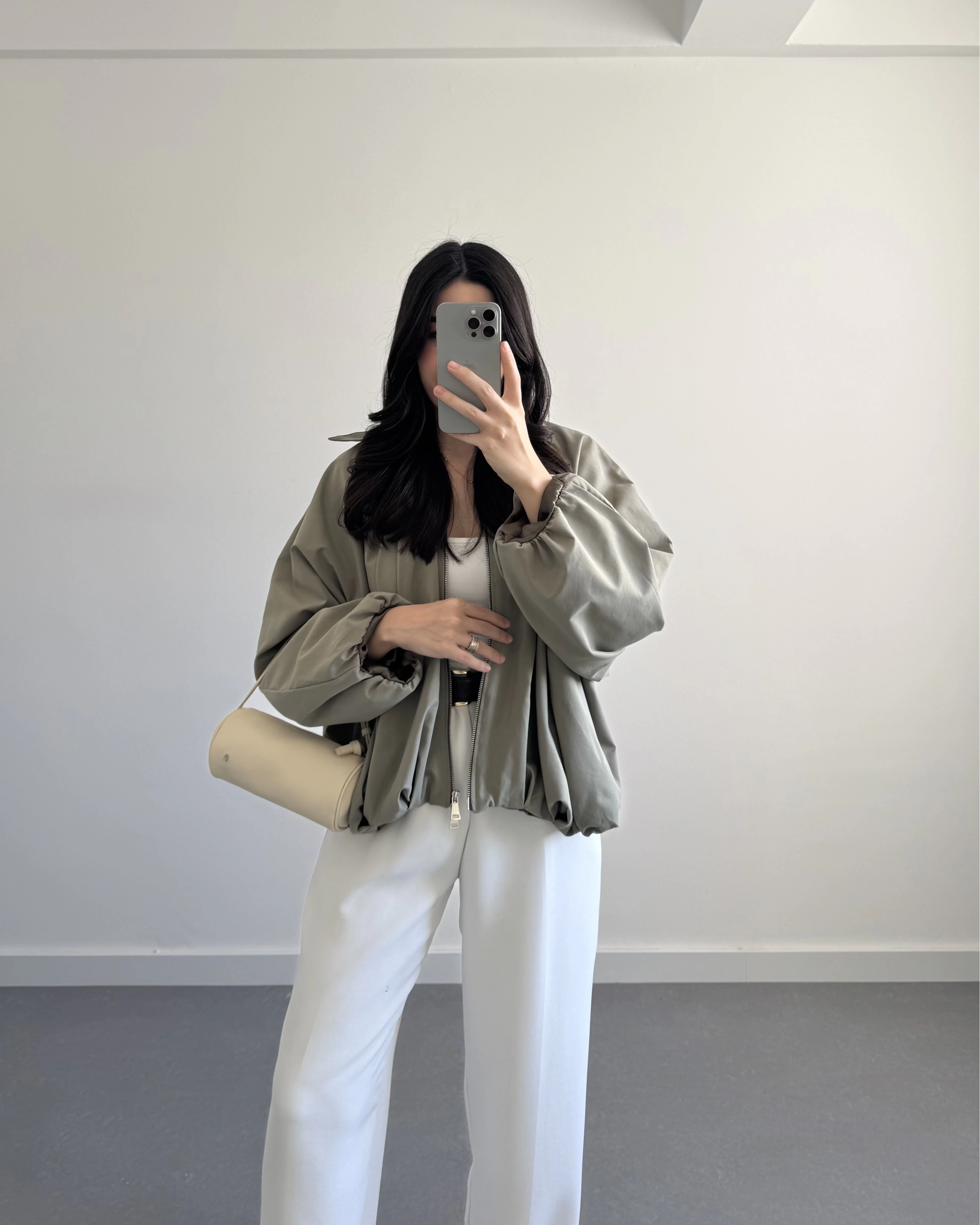 HAKİ MEVSİMLİK BOMBER CEKET