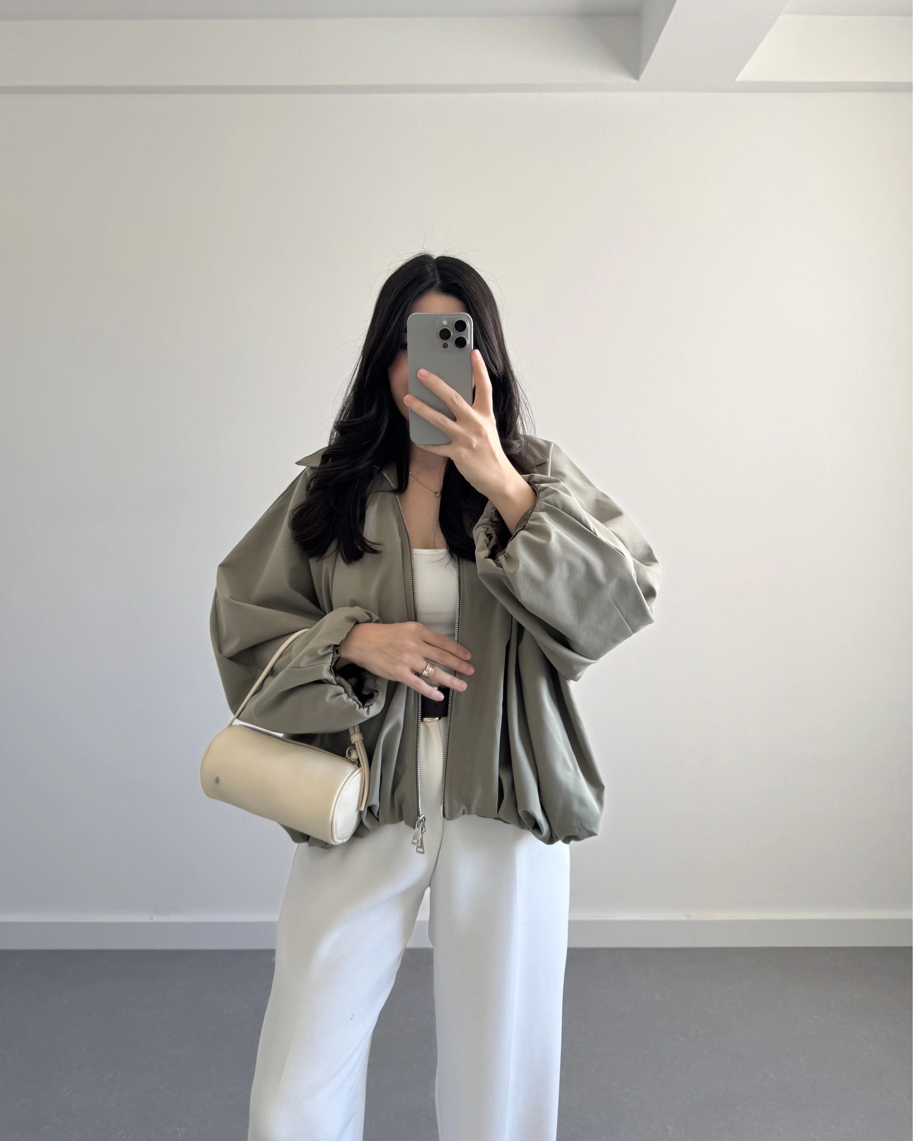 HAKİ MEVSİMLİK BOMBER CEKET