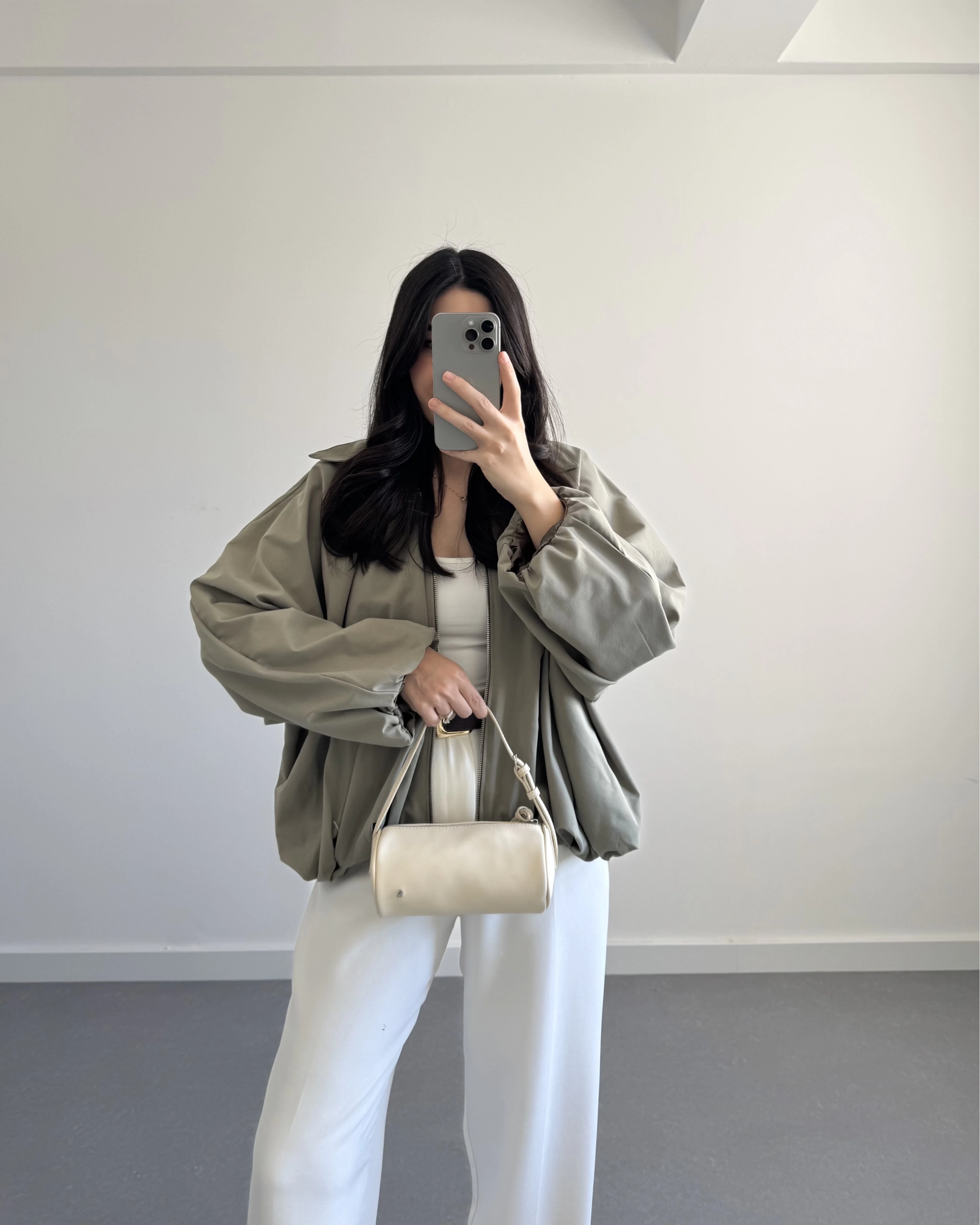 HAKİ MEVSİMLİK BOMBER CEKET