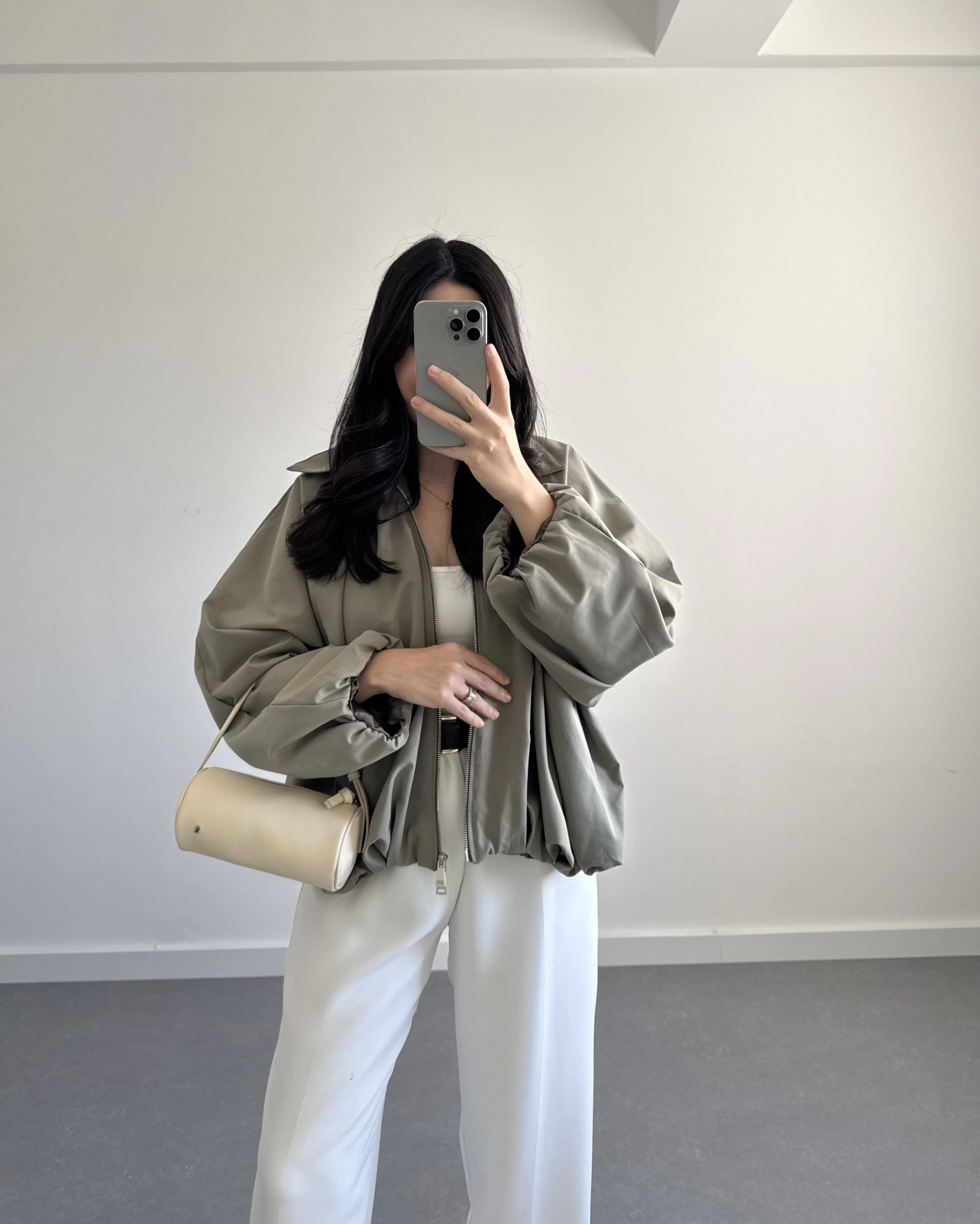 HAKİ MEVSİMLİK BOMBER CEKET