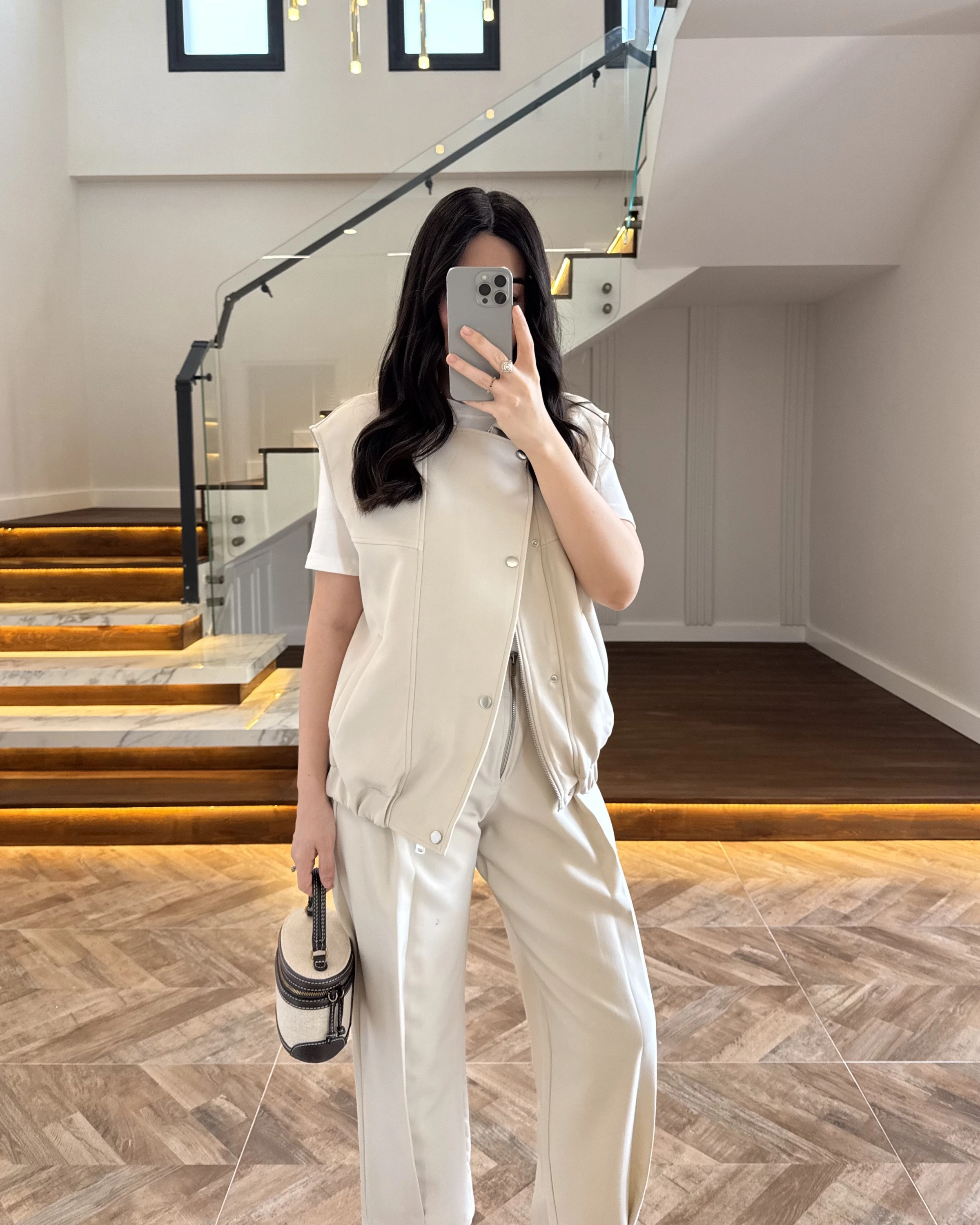 TAŞ ASTARLI YELEK PANTOLON TAKIM-7169