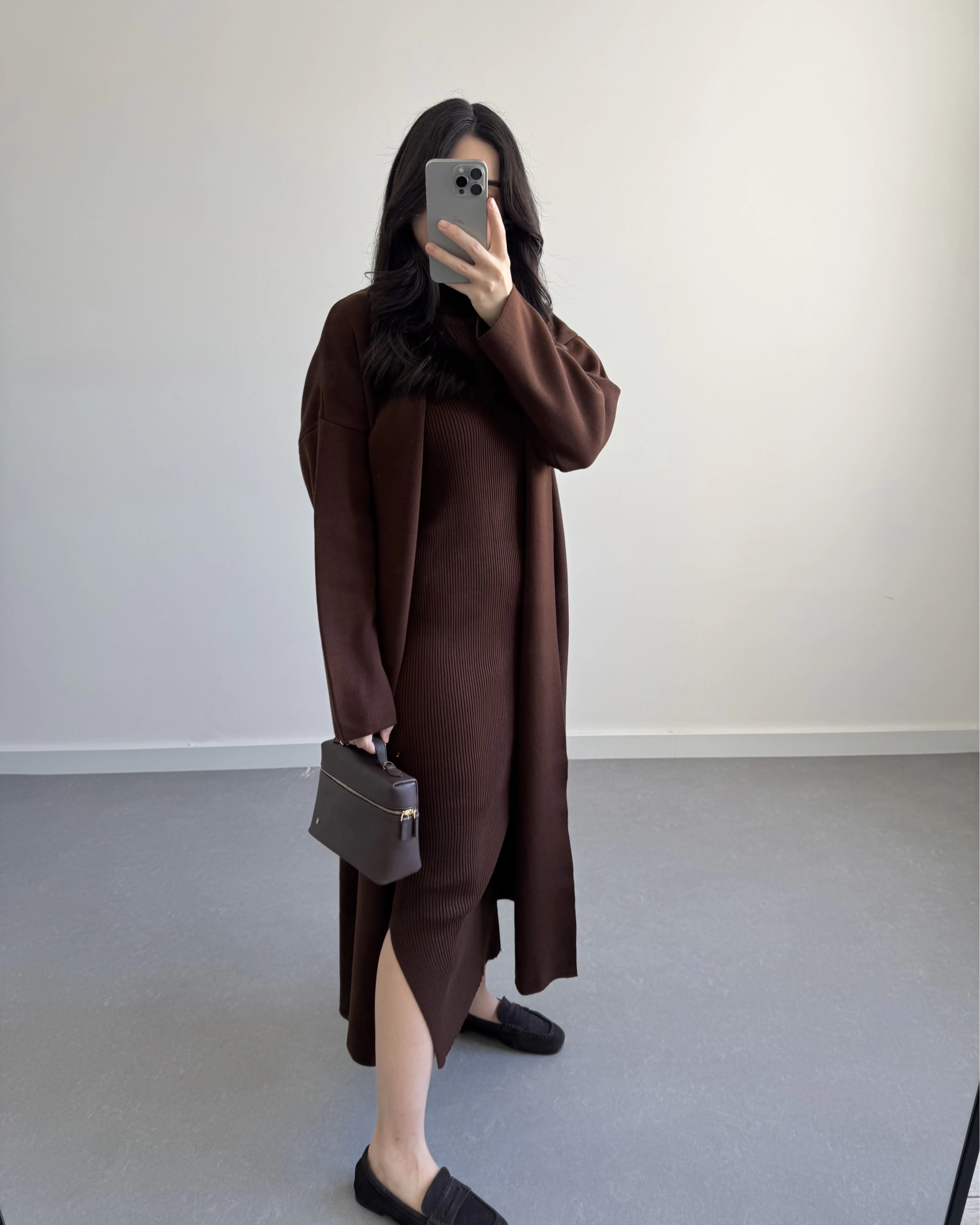 KAHVE BALIKÇI YAKA 2’Lİ TRİKO TAKIM