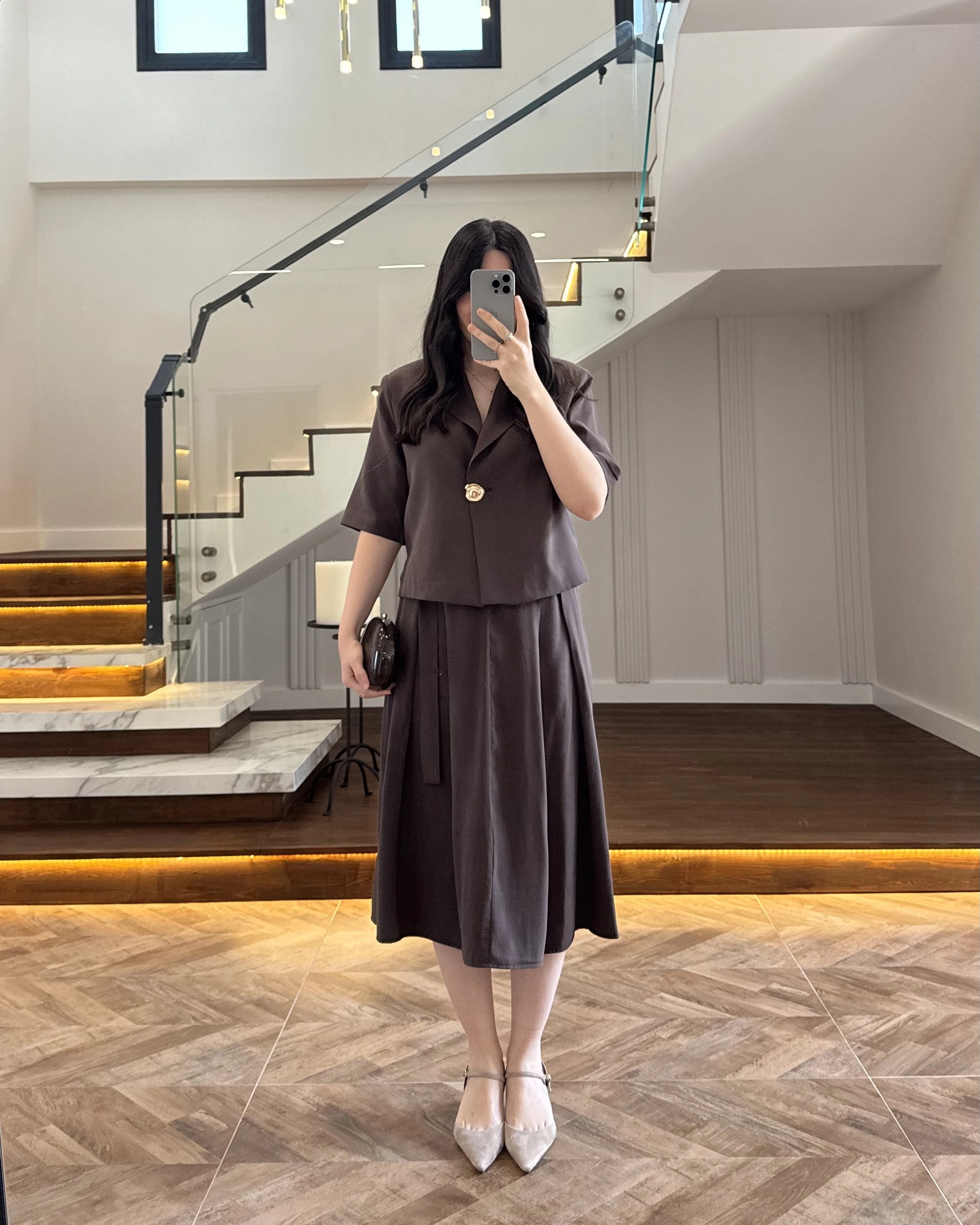 KAHVE CEKET ETEK TAKIM -9510