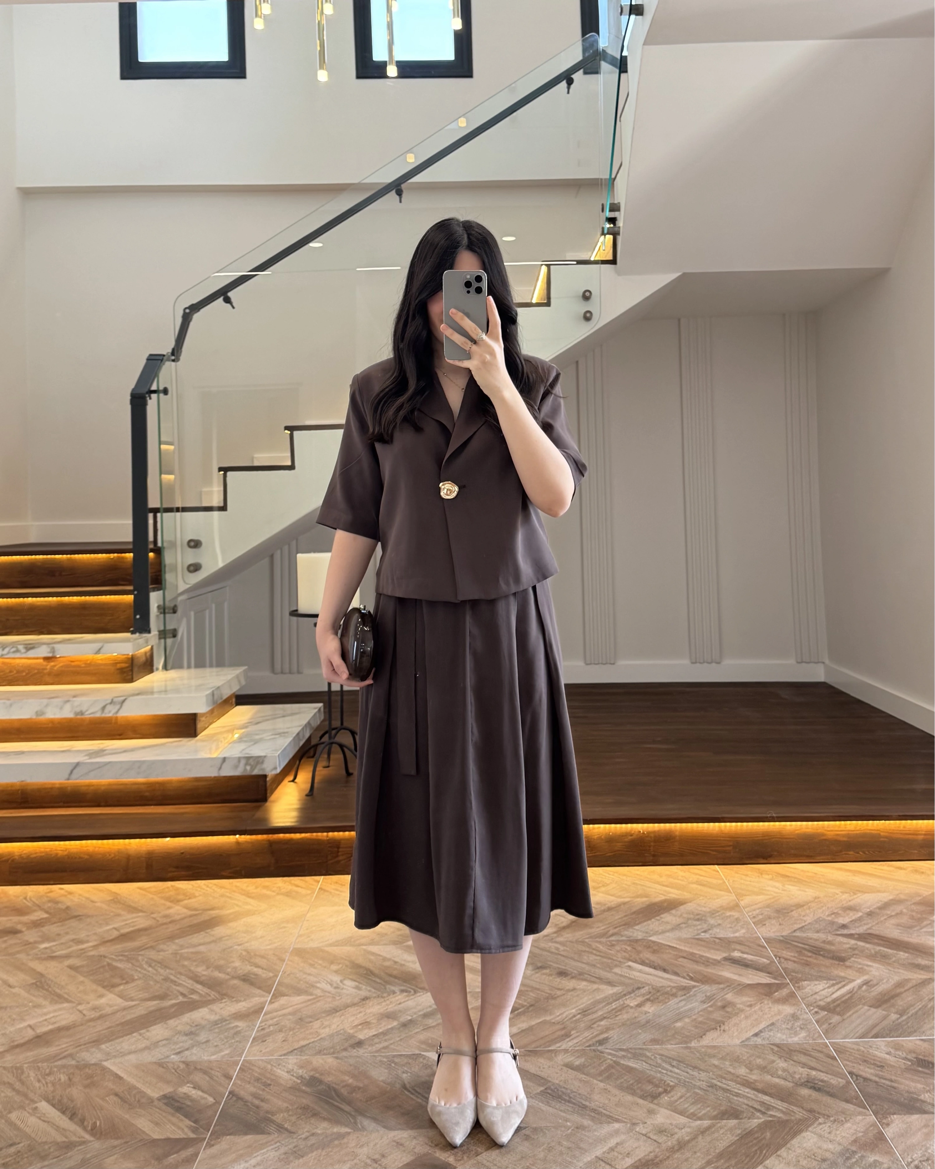 KAHVE CEKET ETEK TAKIM -9510