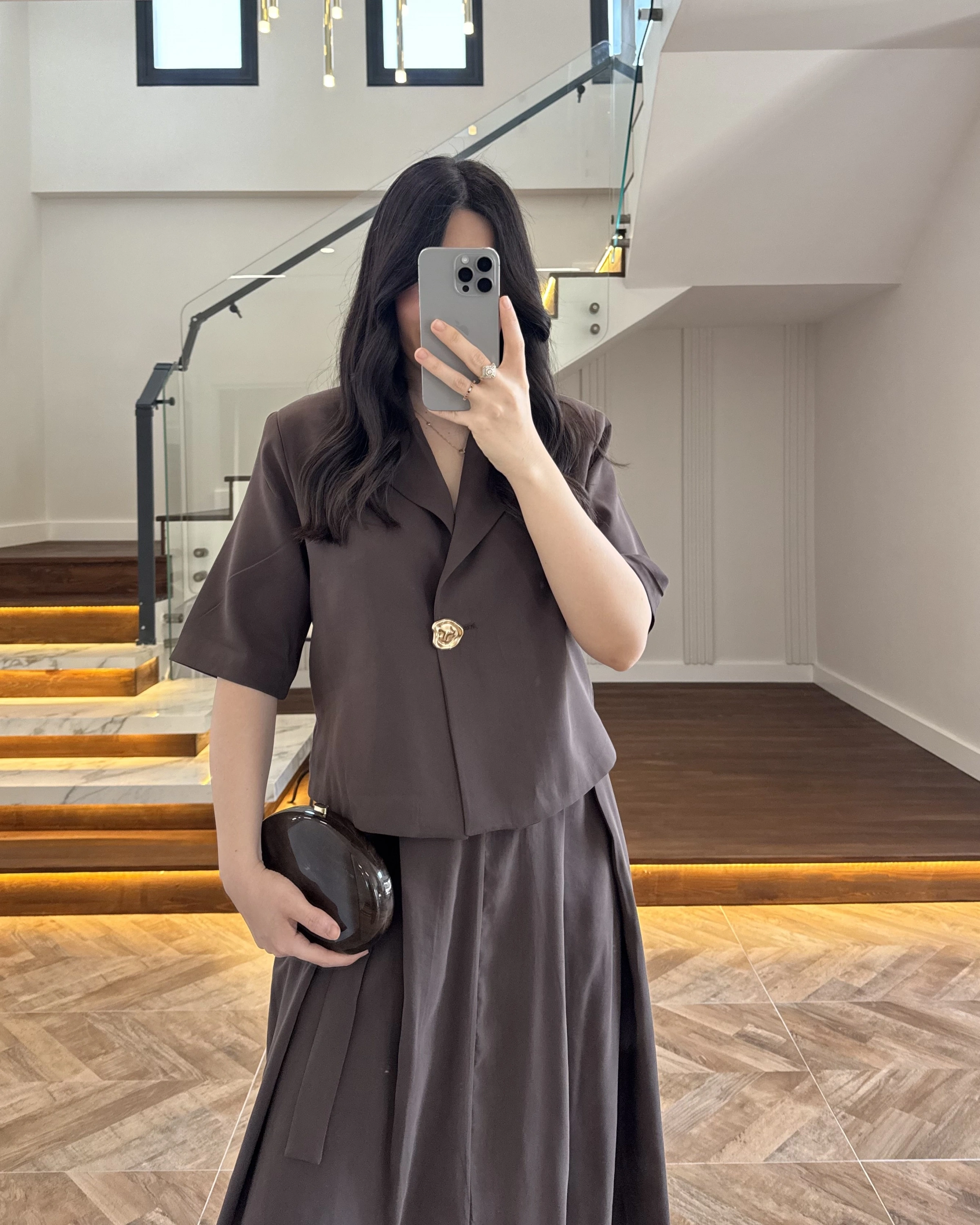 KAHVE CEKET ETEK TAKIM -9510