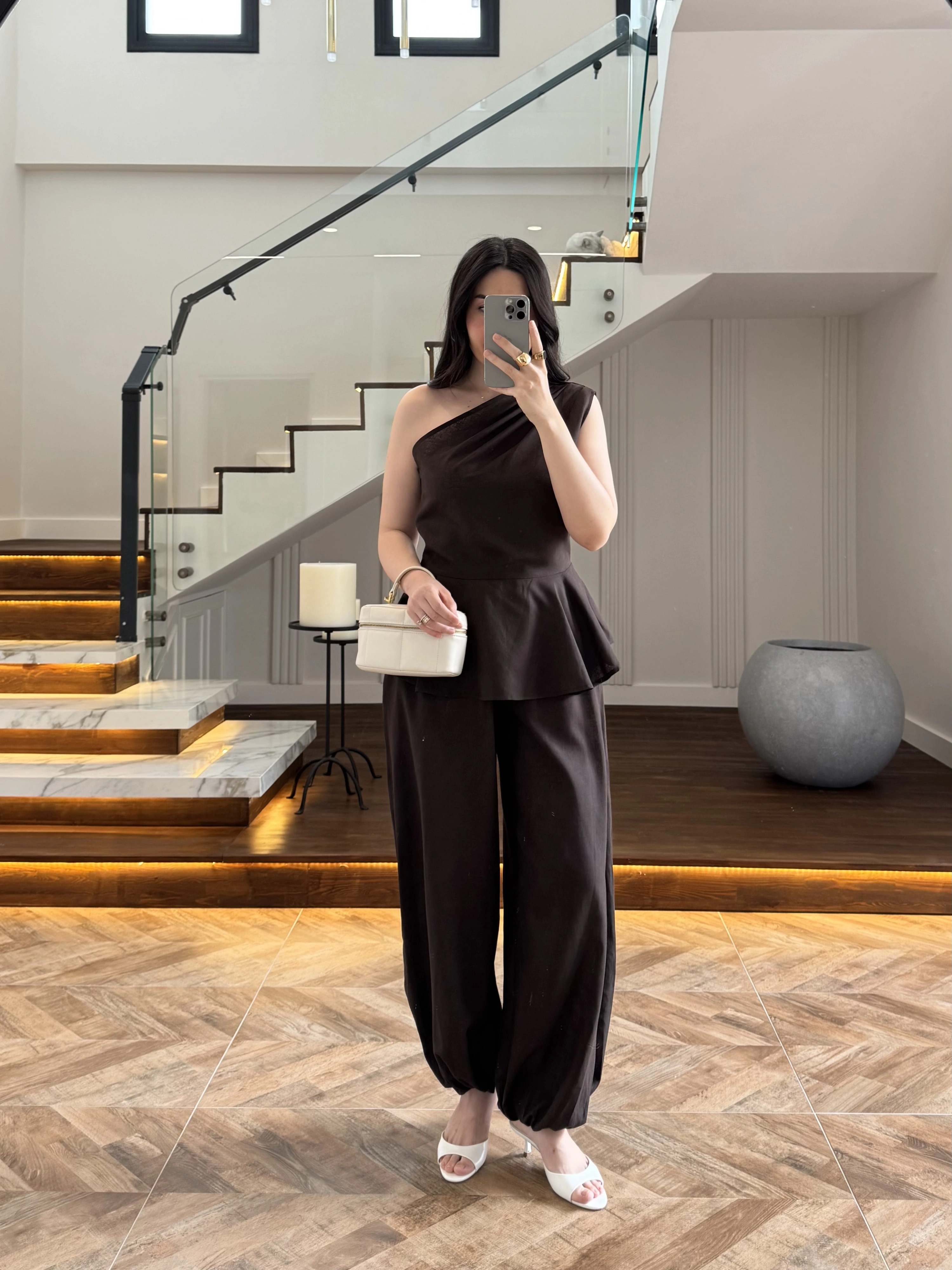 KAHVE KOLSUZ İKİLİ TAKIM-60647