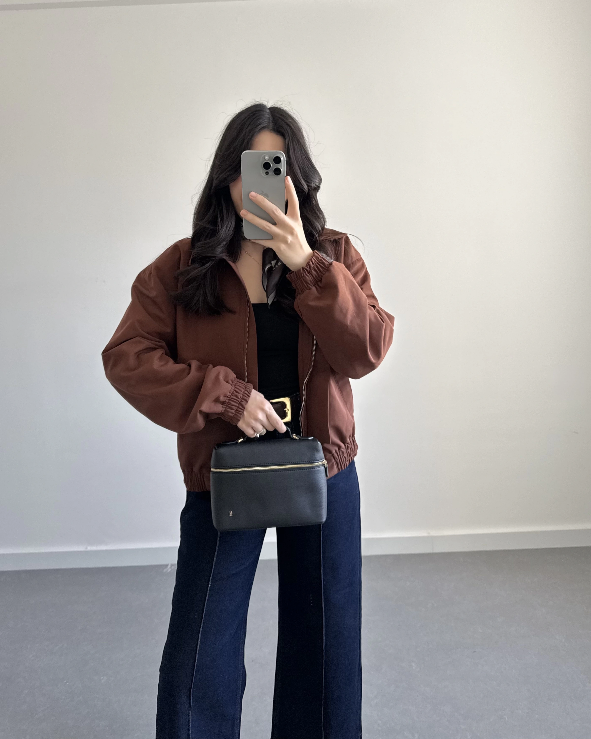 KAHVE OMUZLARI VATKALI PREMİUM CEKET