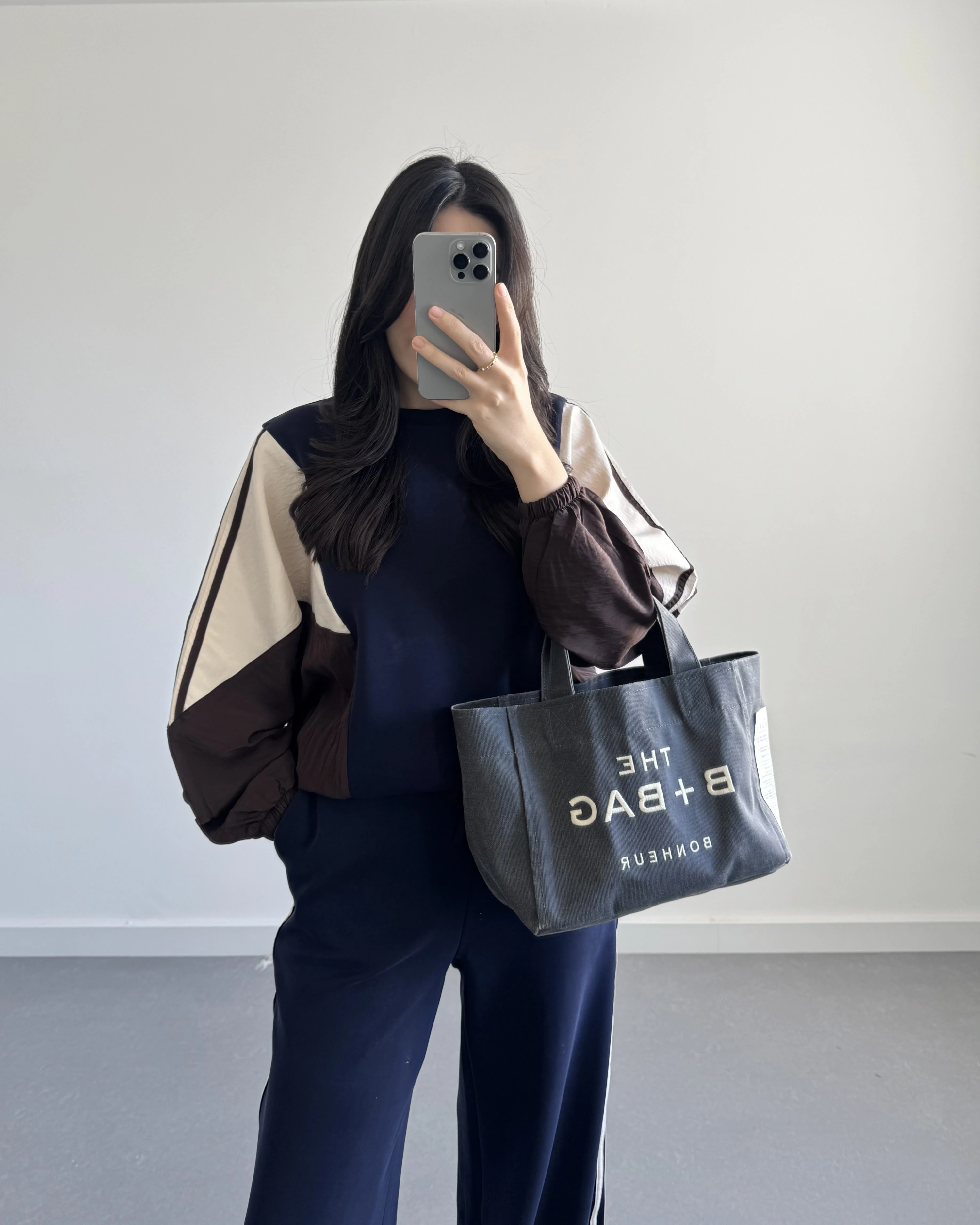 KAHVE PARAŞÜT KUMAŞ DETAYLI MODAL TAKIM