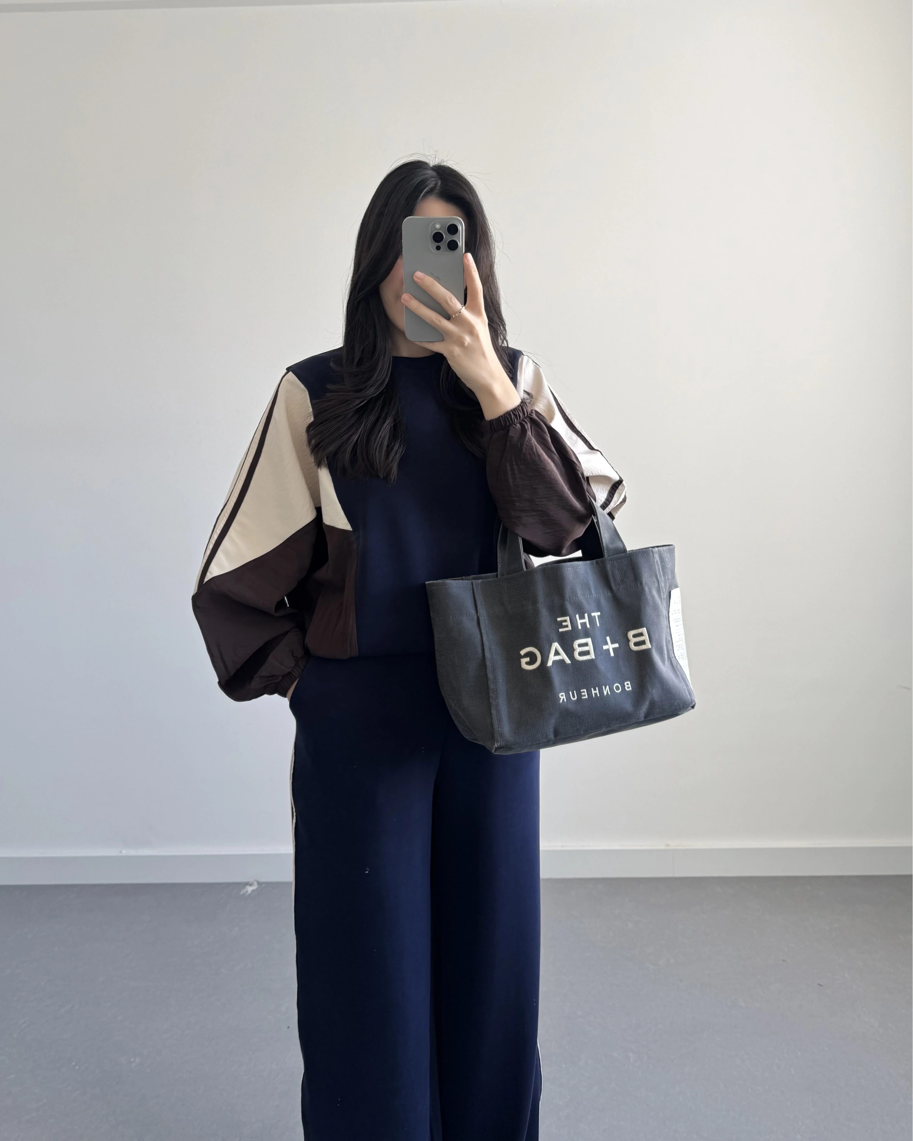 KAHVE PARAŞÜT KUMAŞ DETAYLI MODAL TAKIM