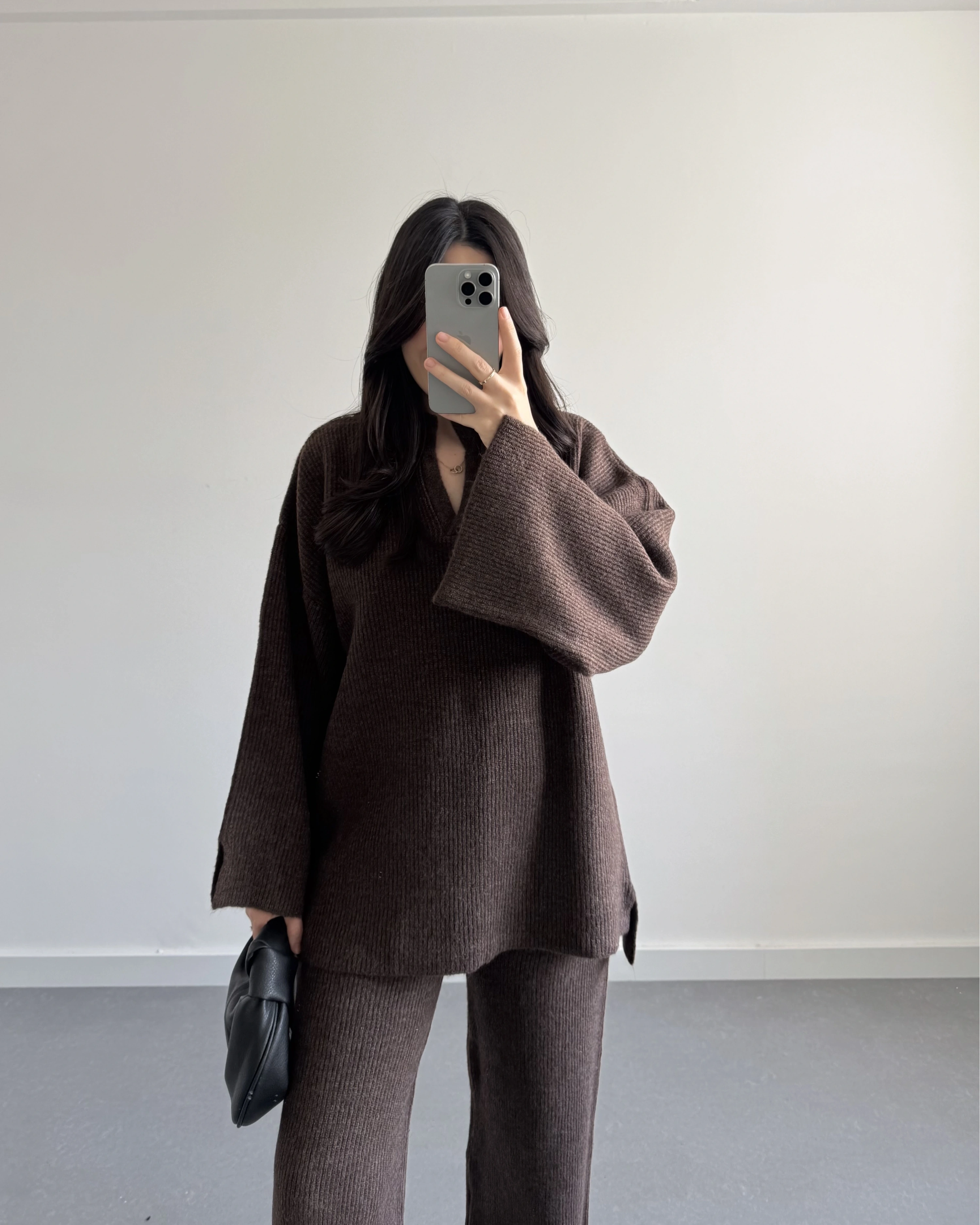 KAHVE POLO YAKA TRİKO TAKIM