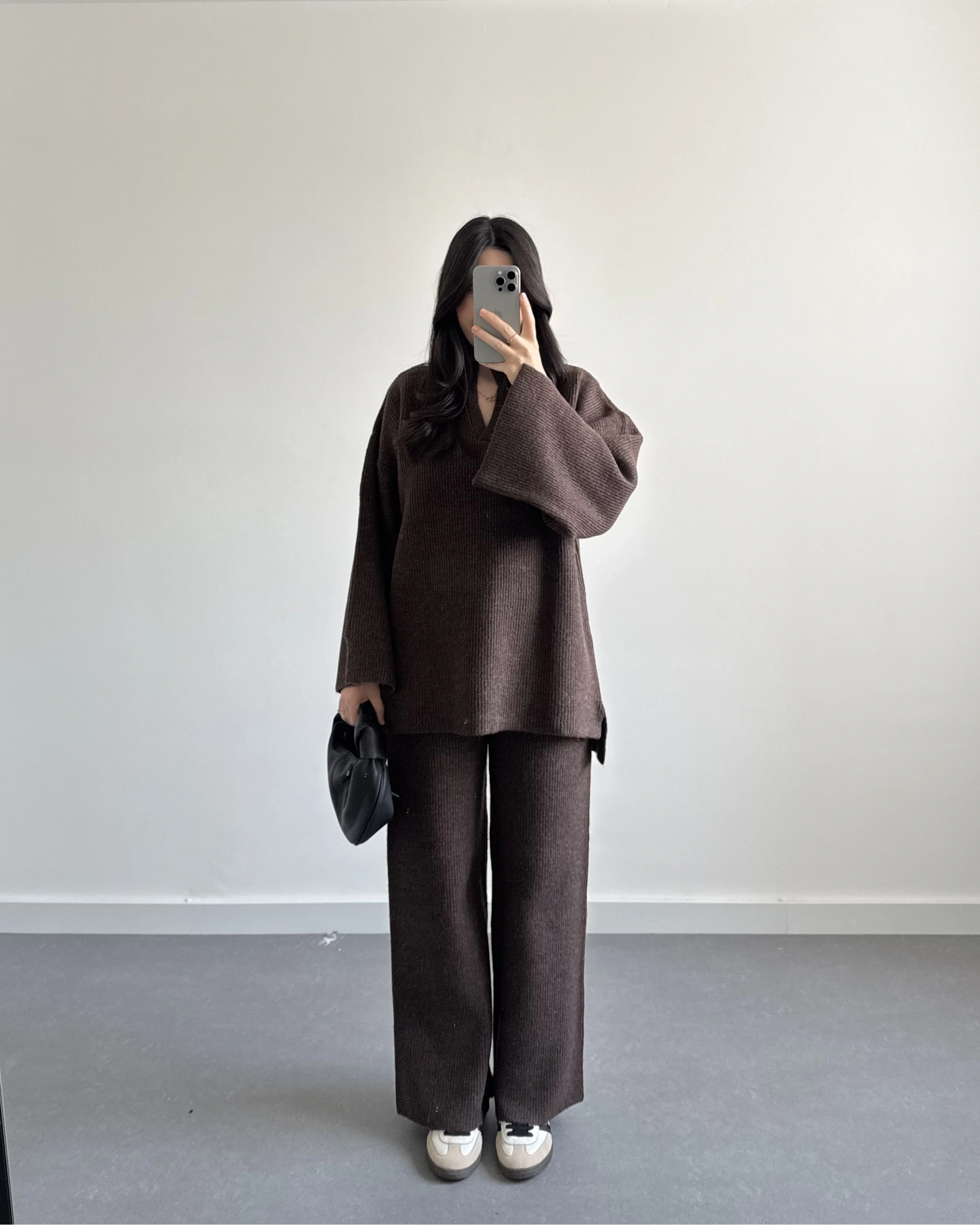 KAHVE POLO YAKA TRİKO TAKIM