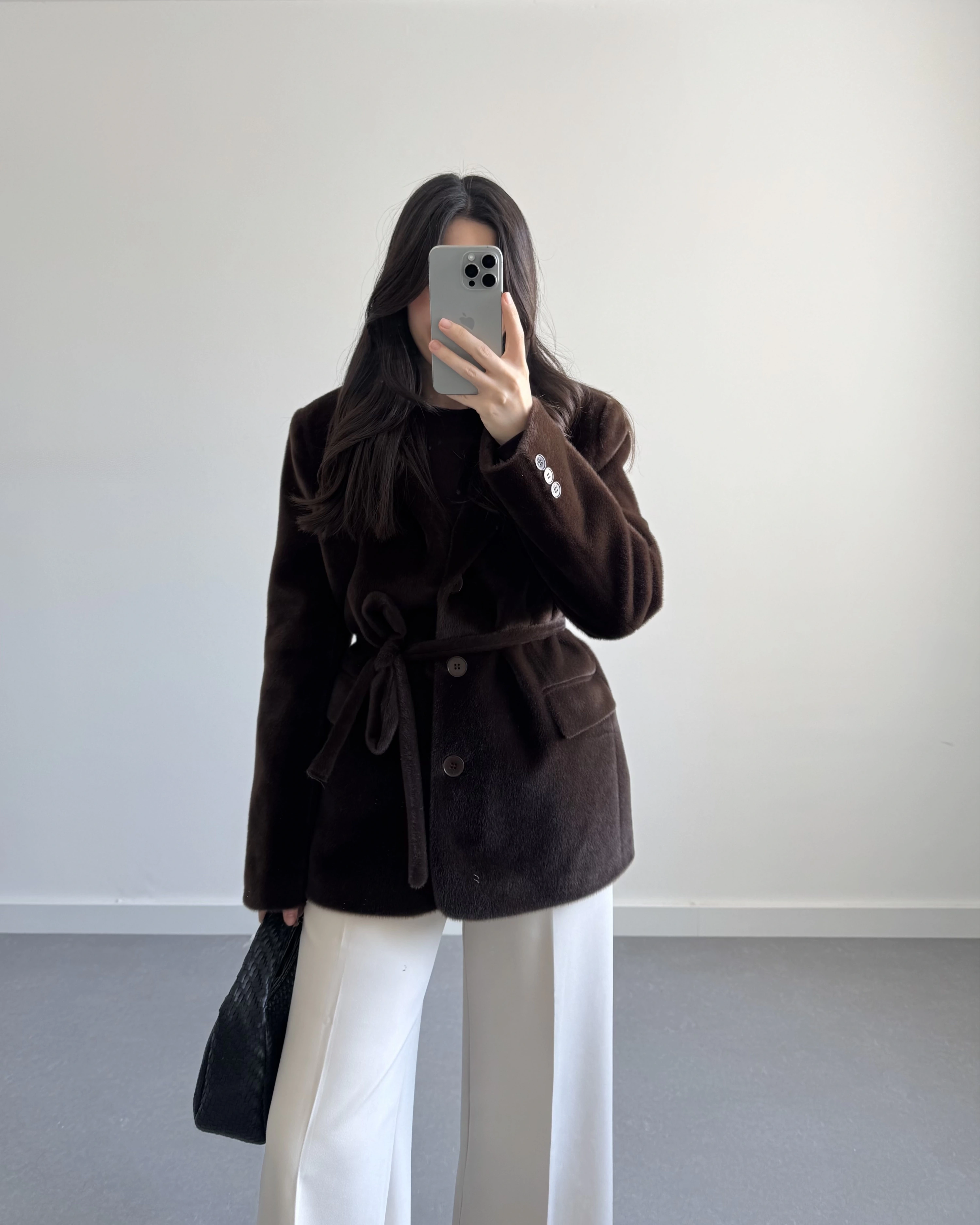KEMERLİ TÜĞLÜ BLAZER CEKET
