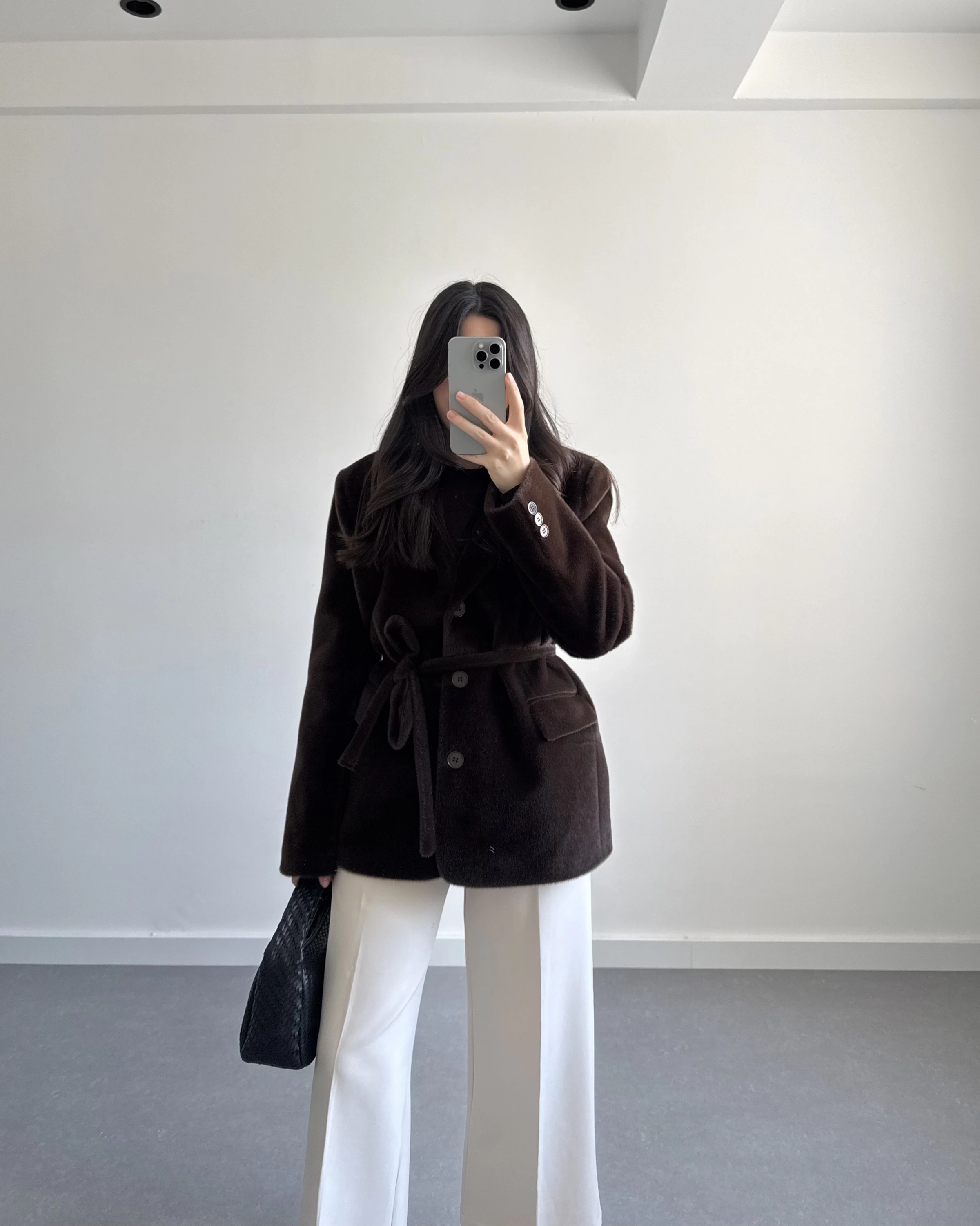 KEMERLİ TÜĞLÜ BLAZER CEKET