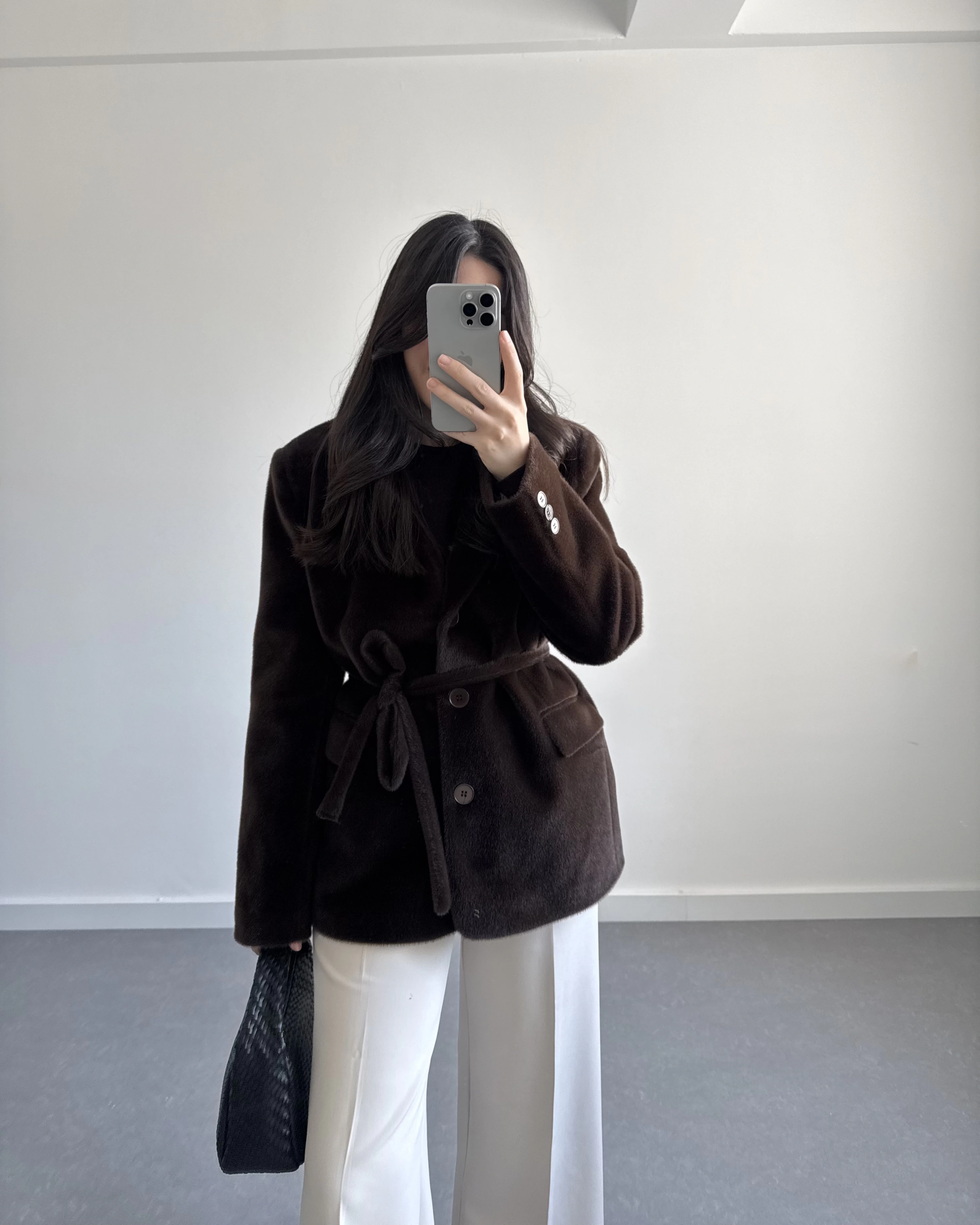 KEMERLİ TÜĞLÜ BLAZER CEKET