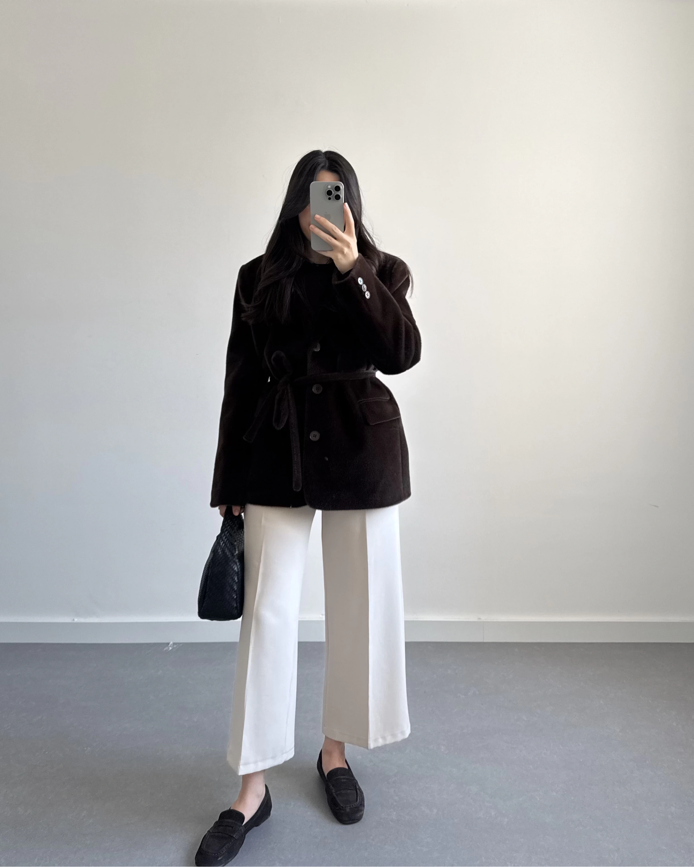 KEMERLİ TÜĞLÜ BLAZER CEKET