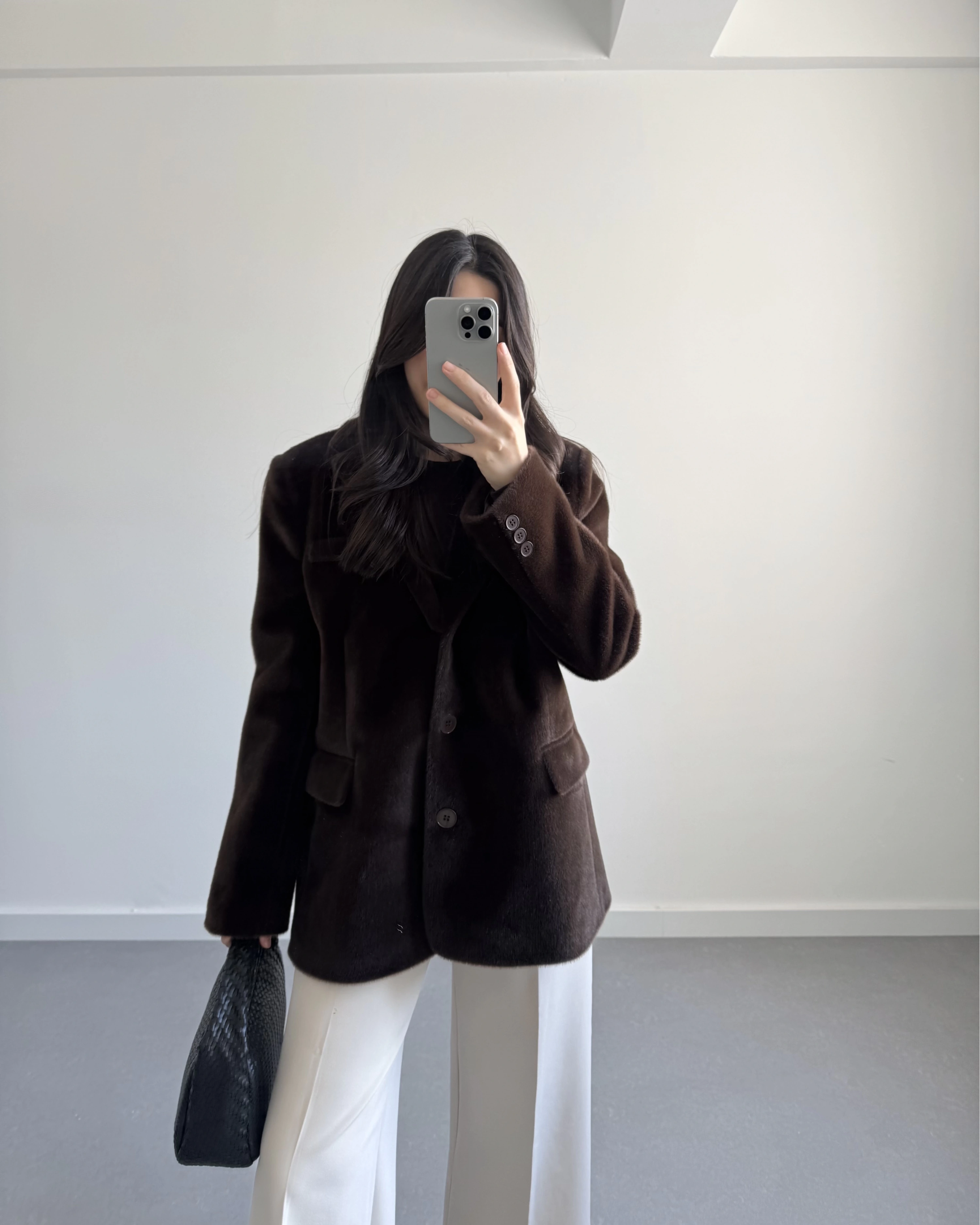 KEMERLİ TÜĞLÜ BLAZER CEKET