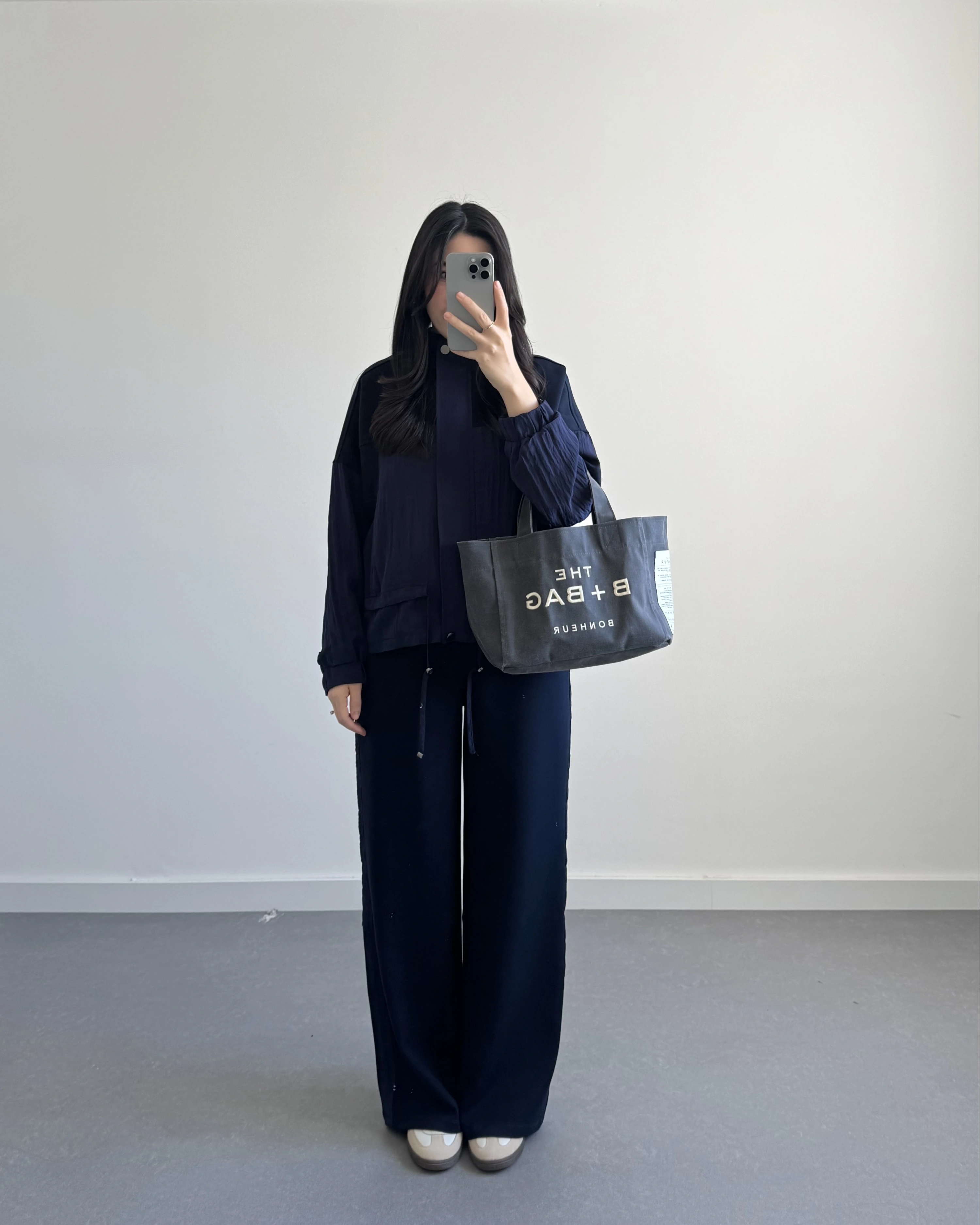 LACİVERT PREMİUM FERMUARLI MODAL CEKET TAKIM