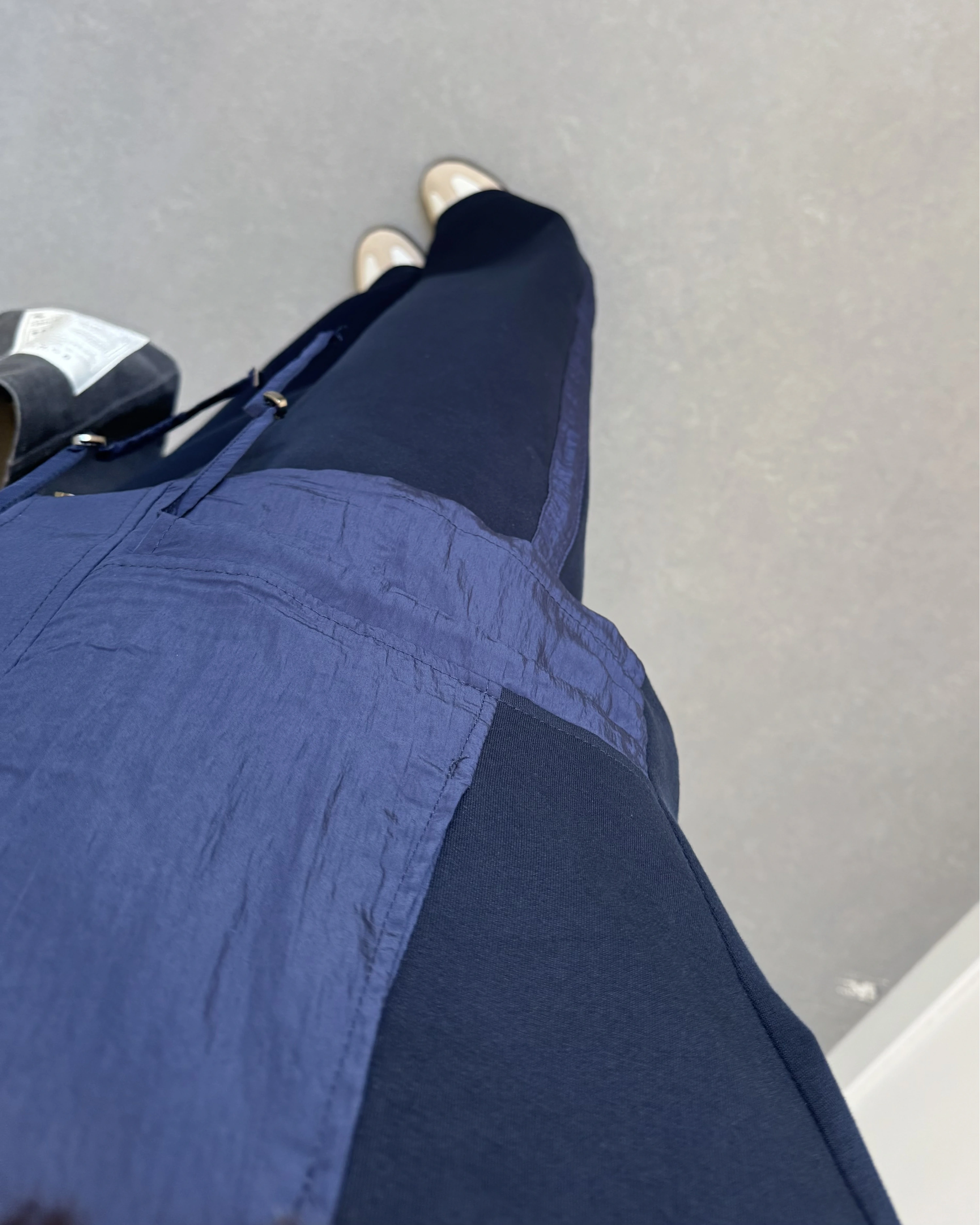 LACİVERT PREMİUM FERMUARLI MODAL CEKET TAKIM