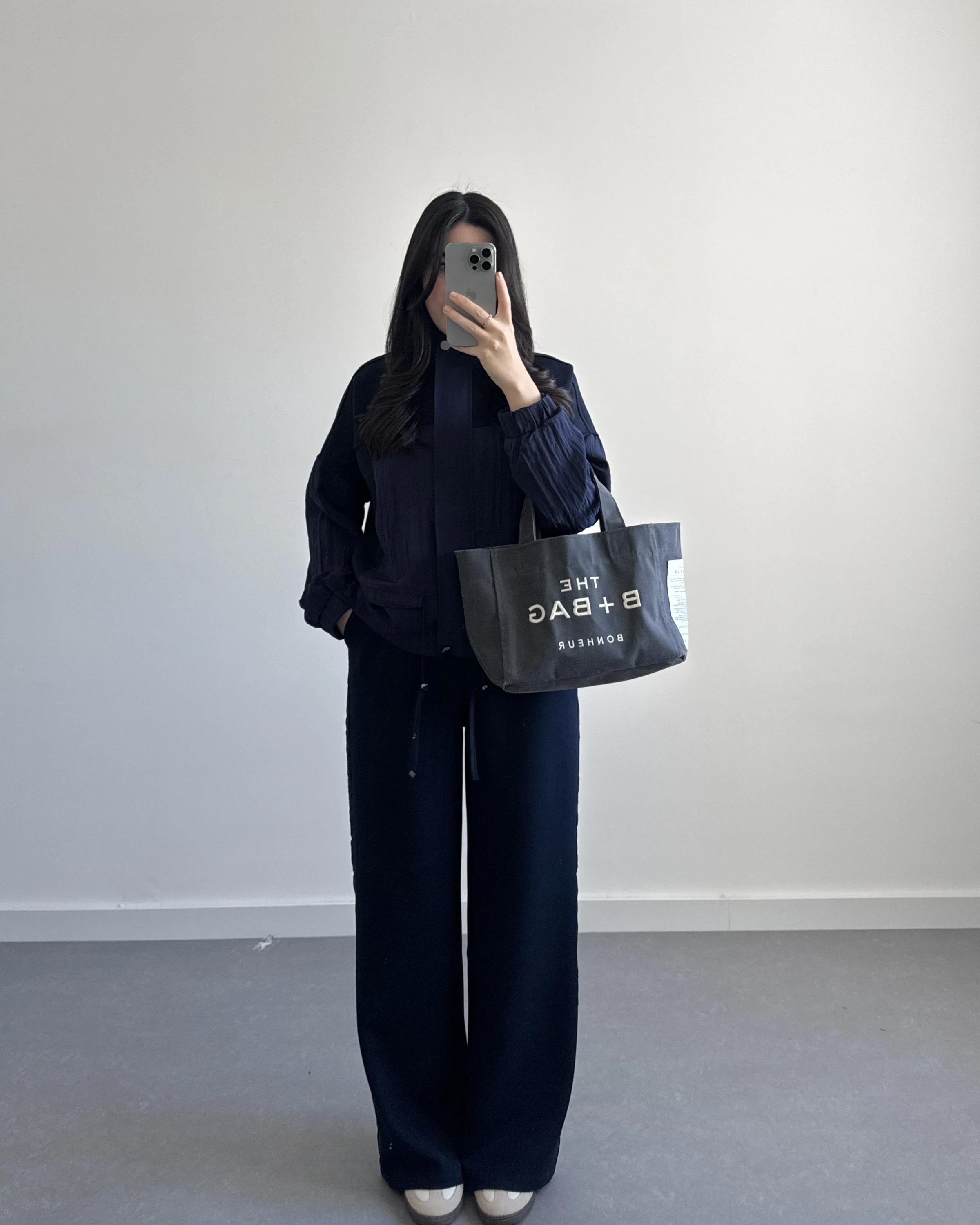 LACİVERT PREMİUM FERMUARLI MODAL CEKET TAKIM