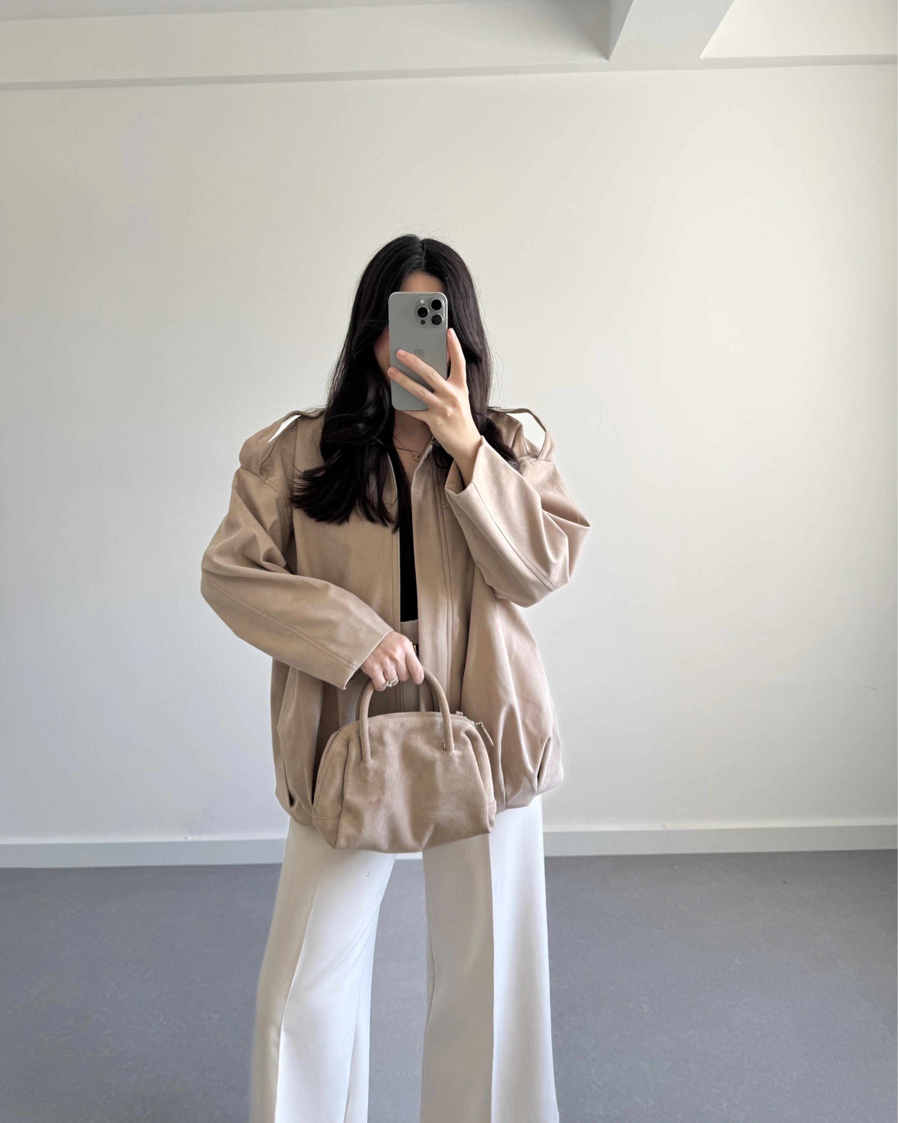 LUKE BEJ SÜET CEKET