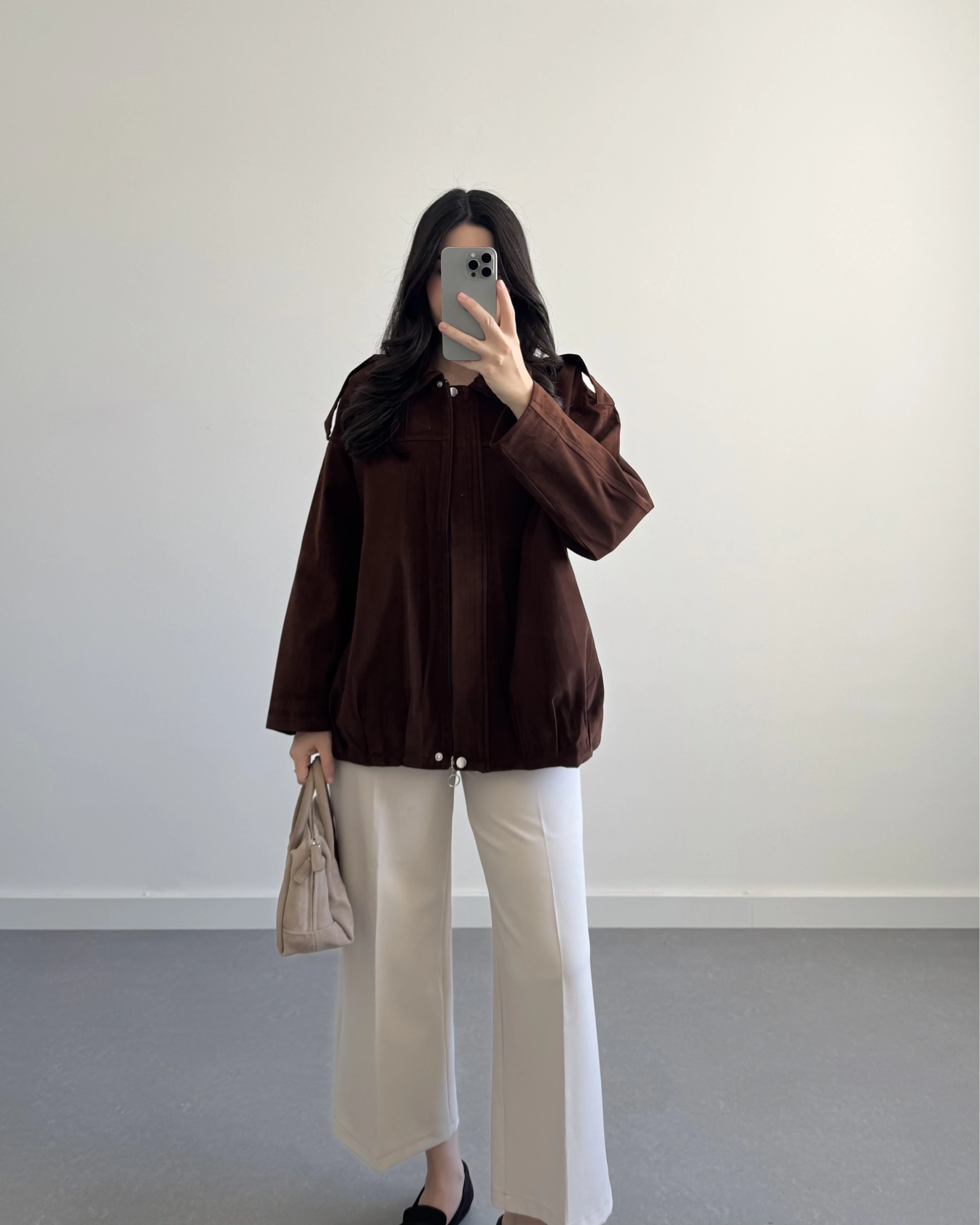 LUKE KAHVE SÜET CEKET