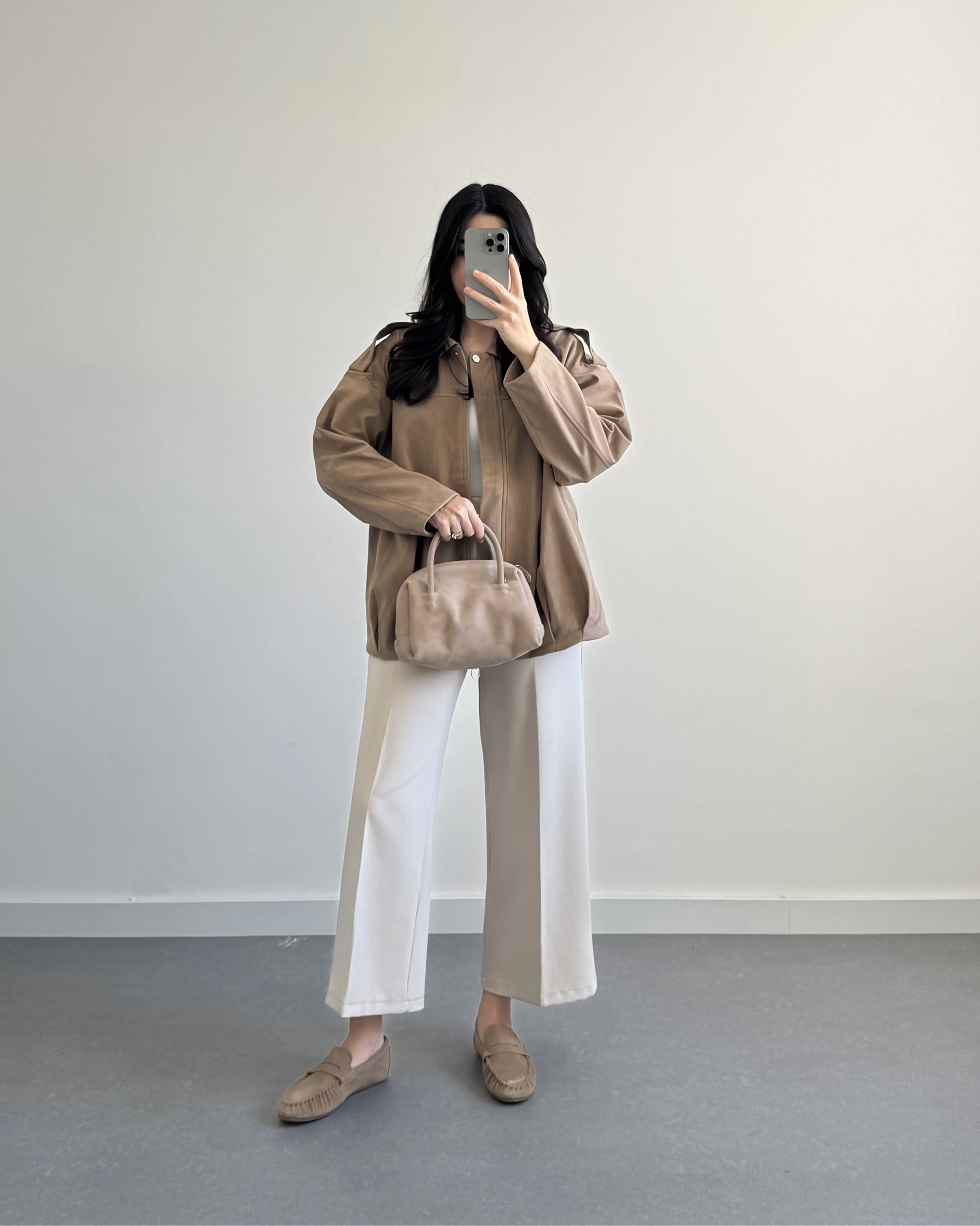 LUKE VİZON SÜET CEKET