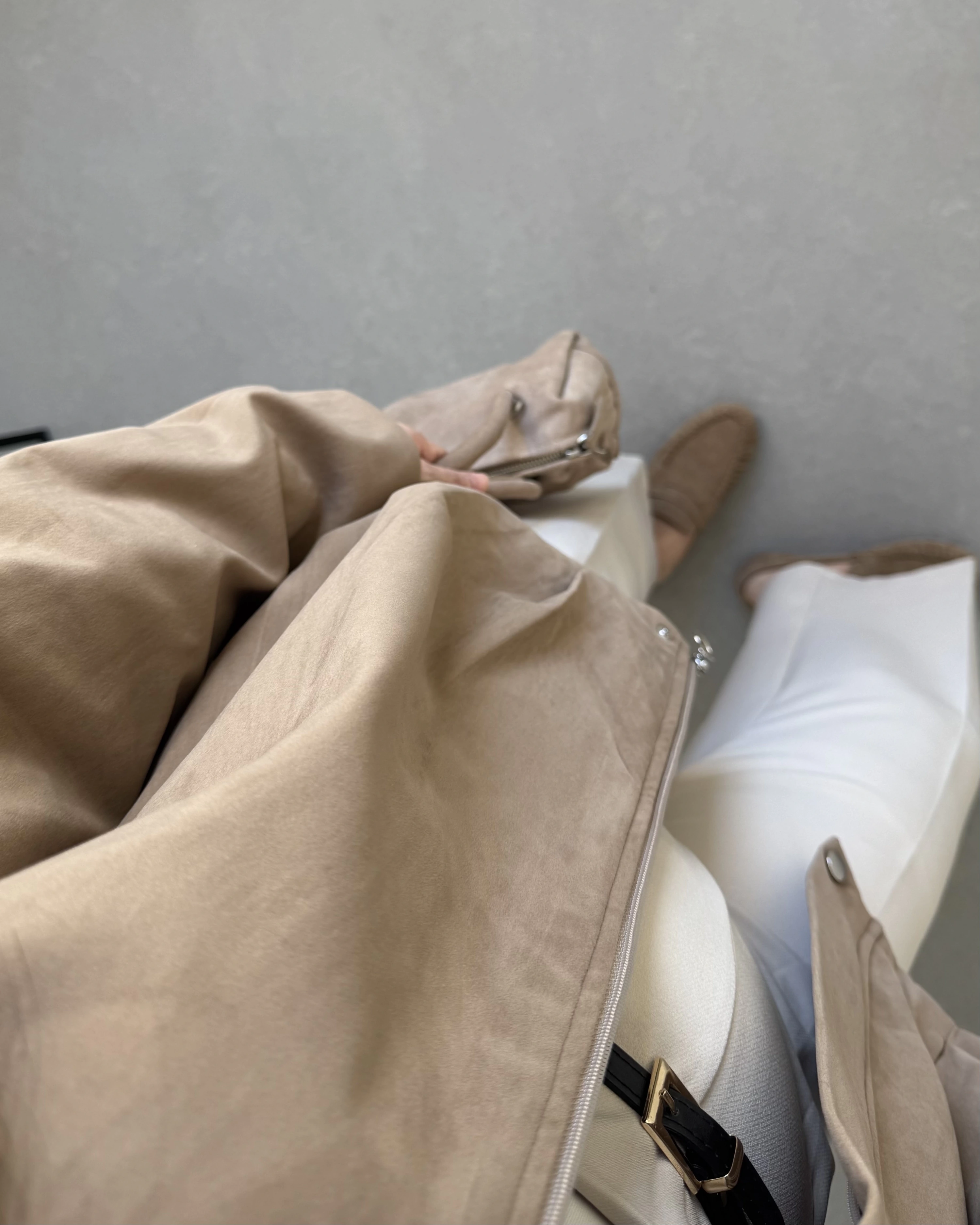 LUKE VİZON SÜET CEKET