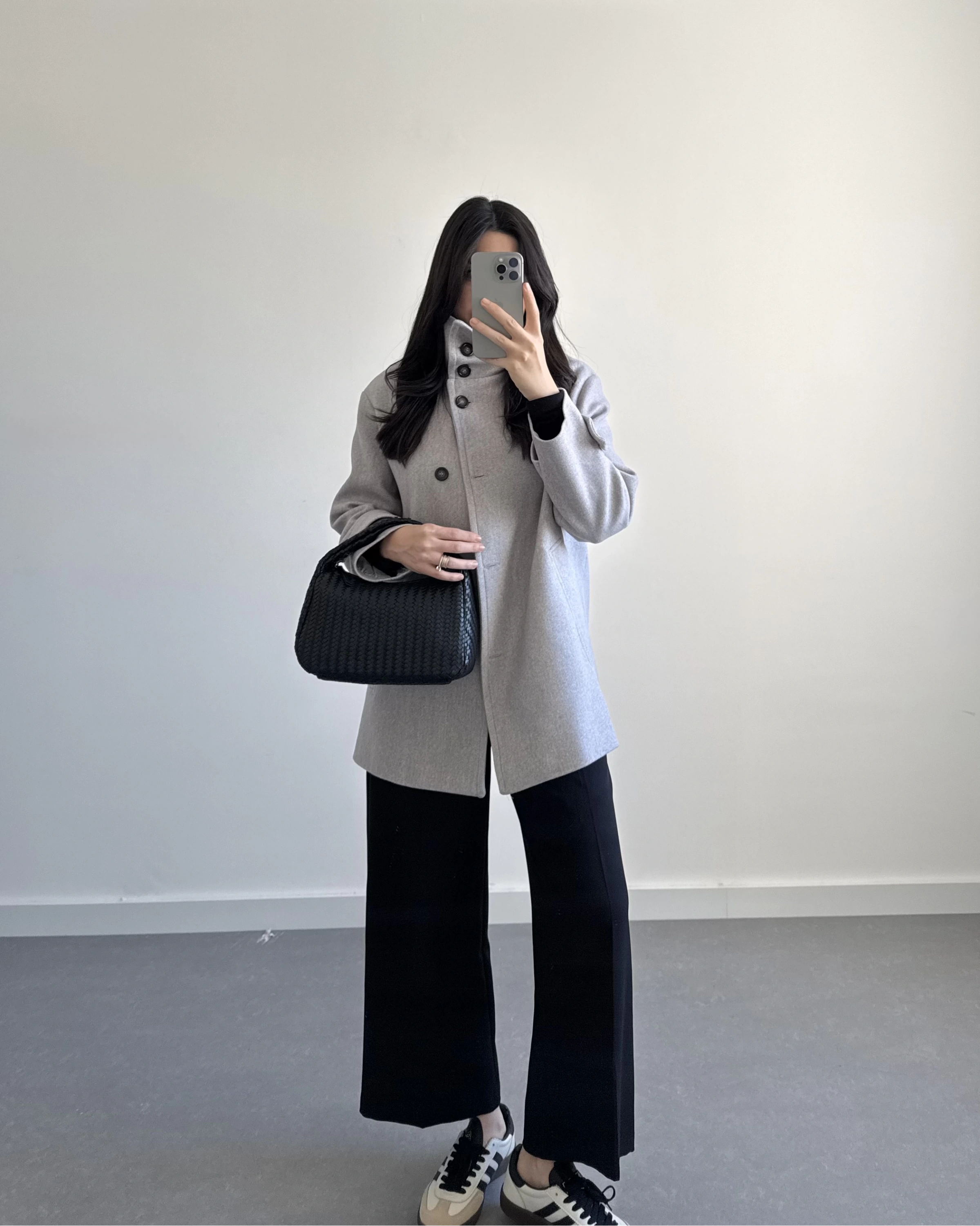 MNG MODEL KAŞE CEKET GRİ