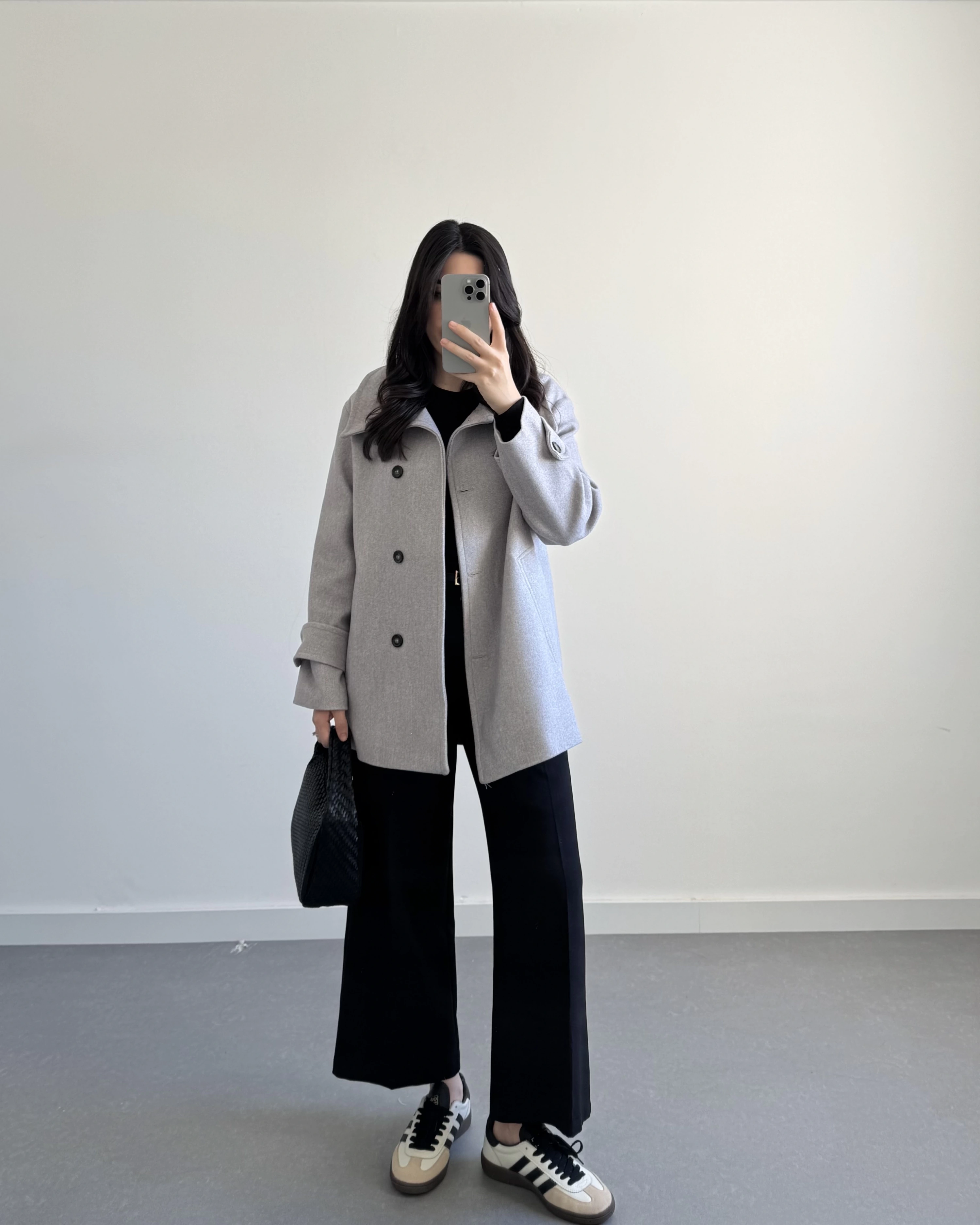 MNG MODEL KAŞE CEKET GRİ