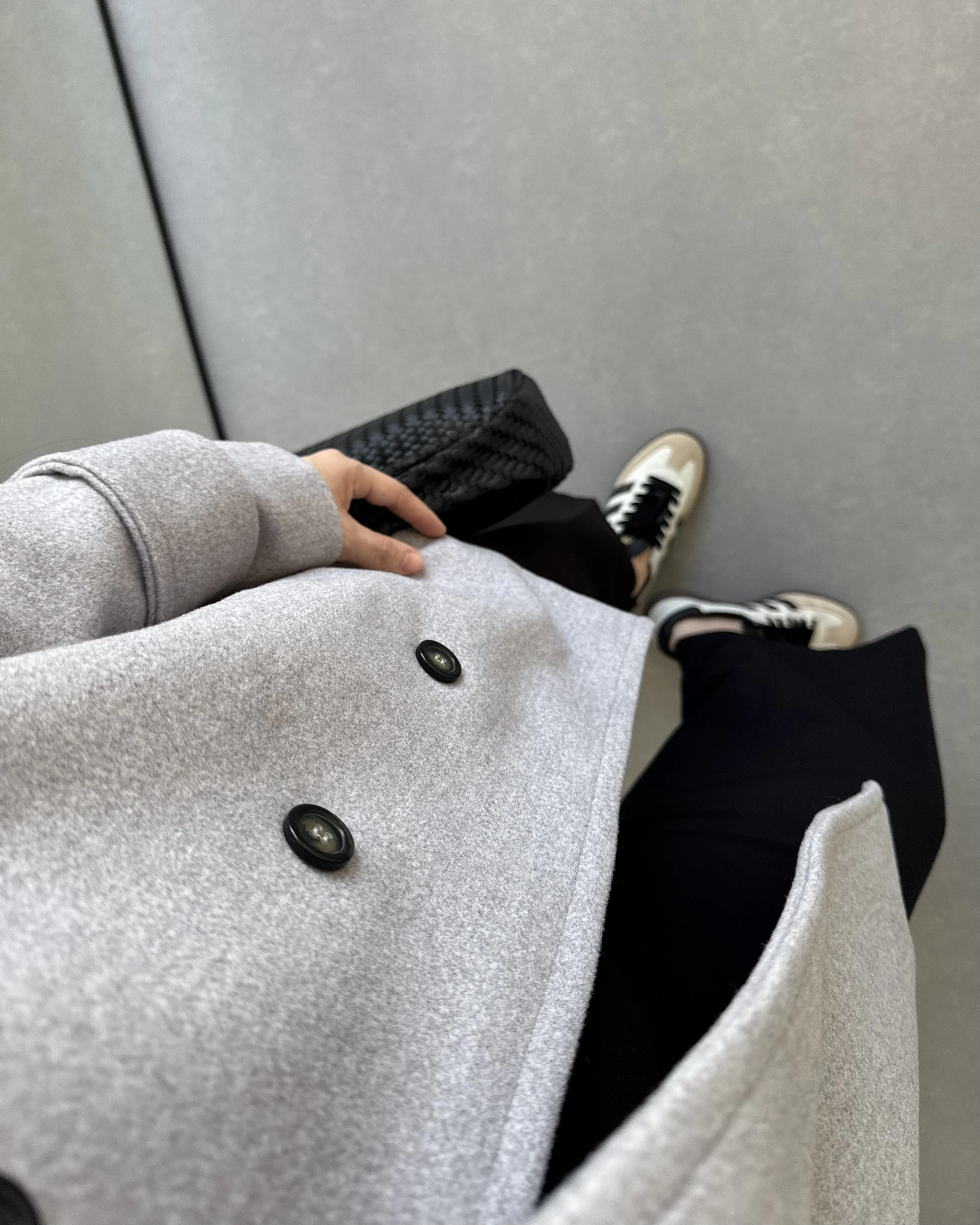 MNG MODEL KAŞE CEKET GRİ