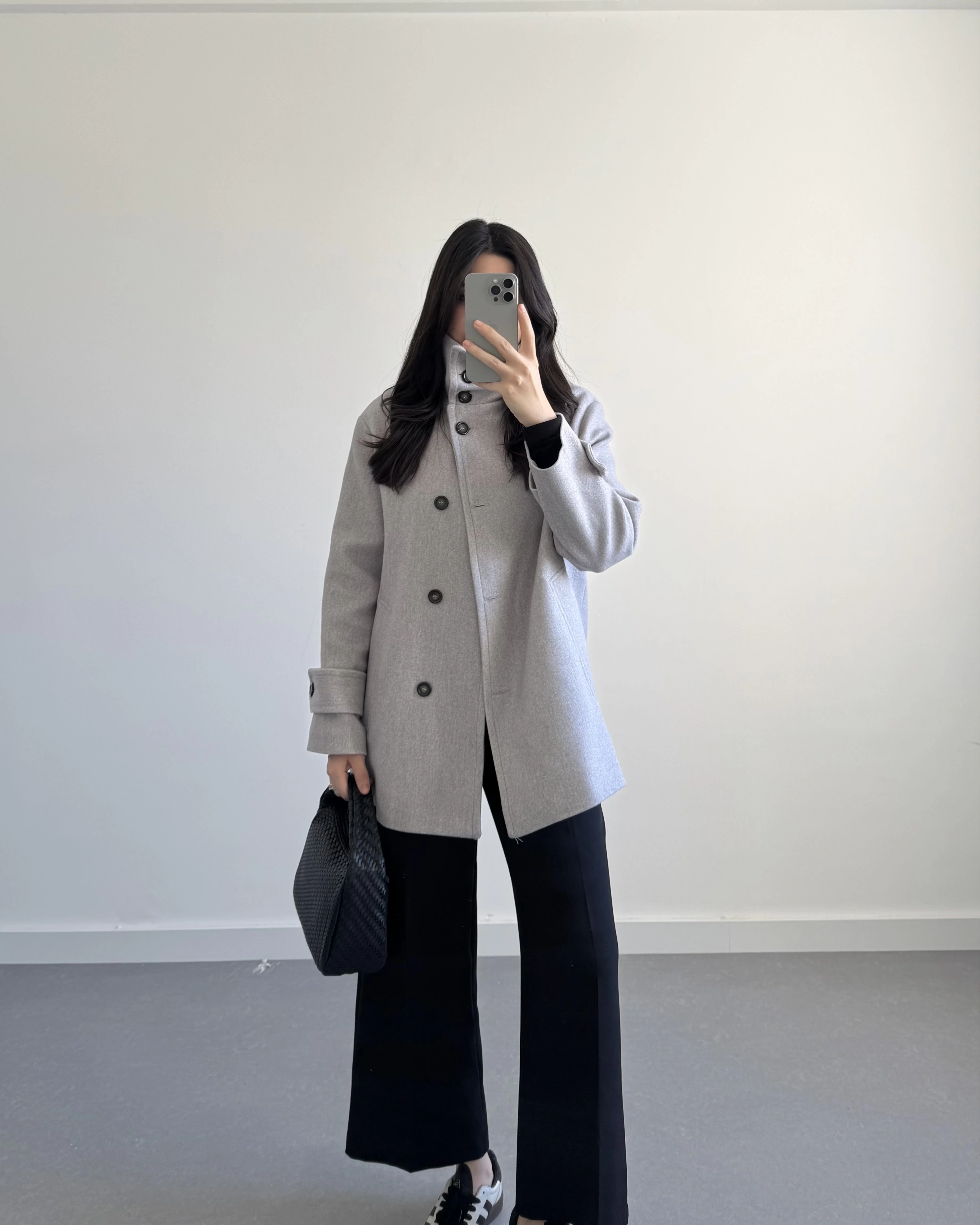 MNG MODEL KAŞE CEKET GRİ