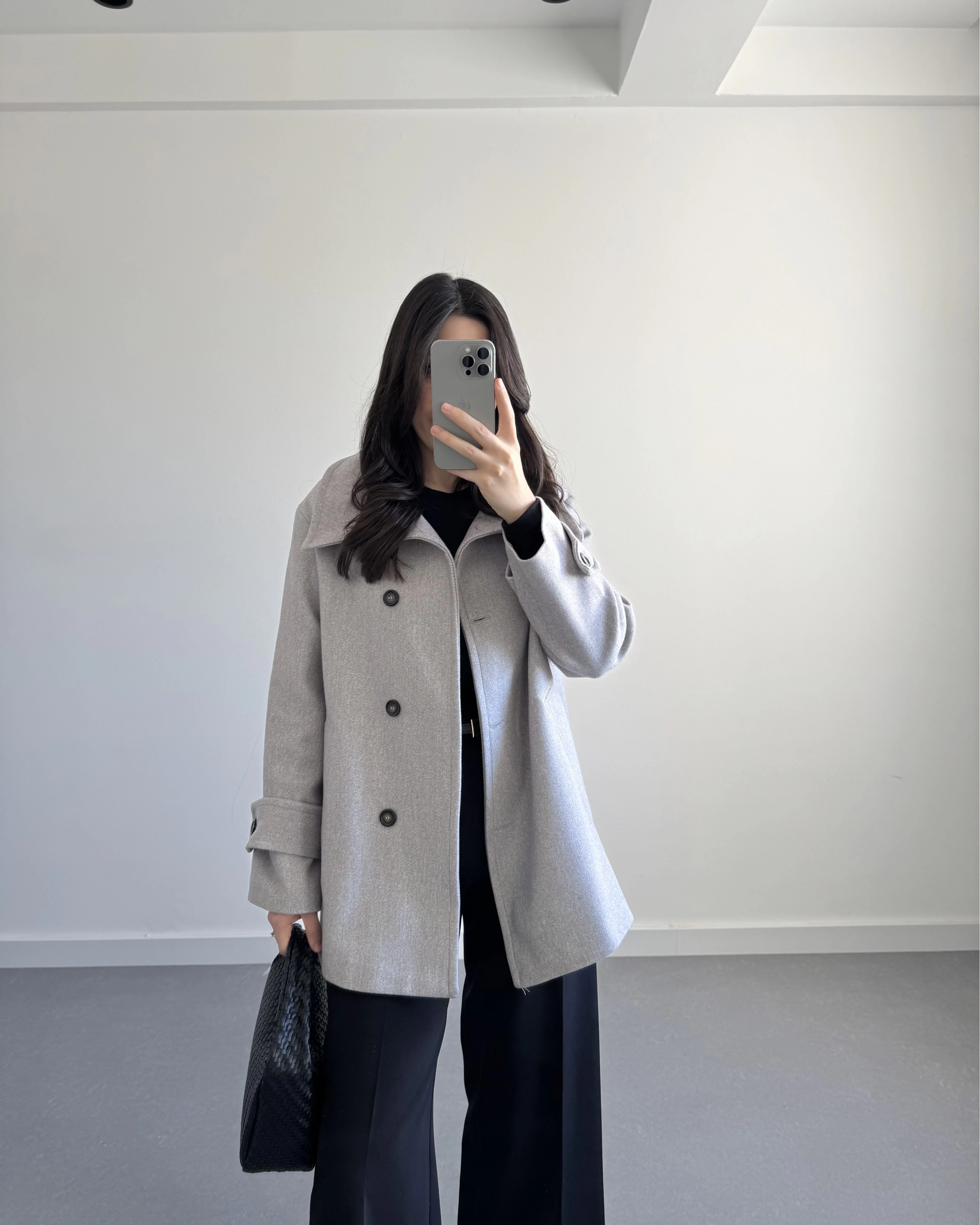 MNG MODEL KAŞE CEKET GRİ