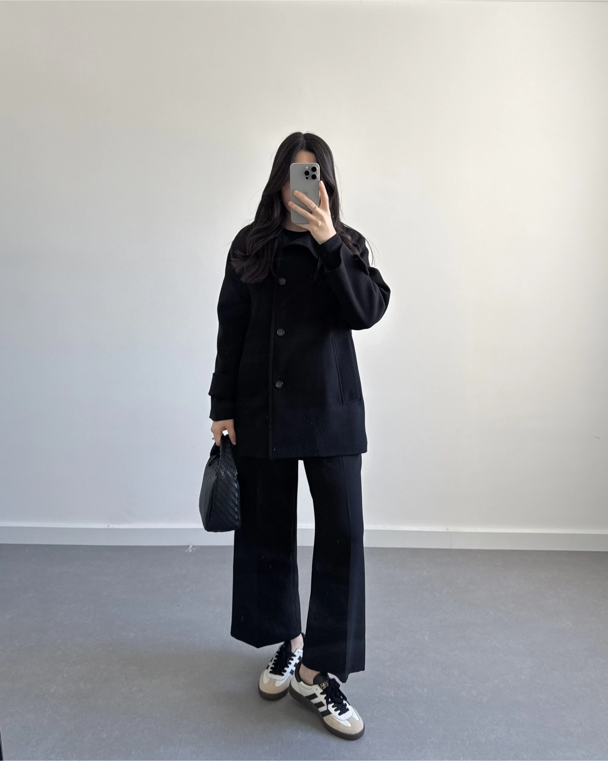 MNG MODEL KAŞE CEKET SİYAH