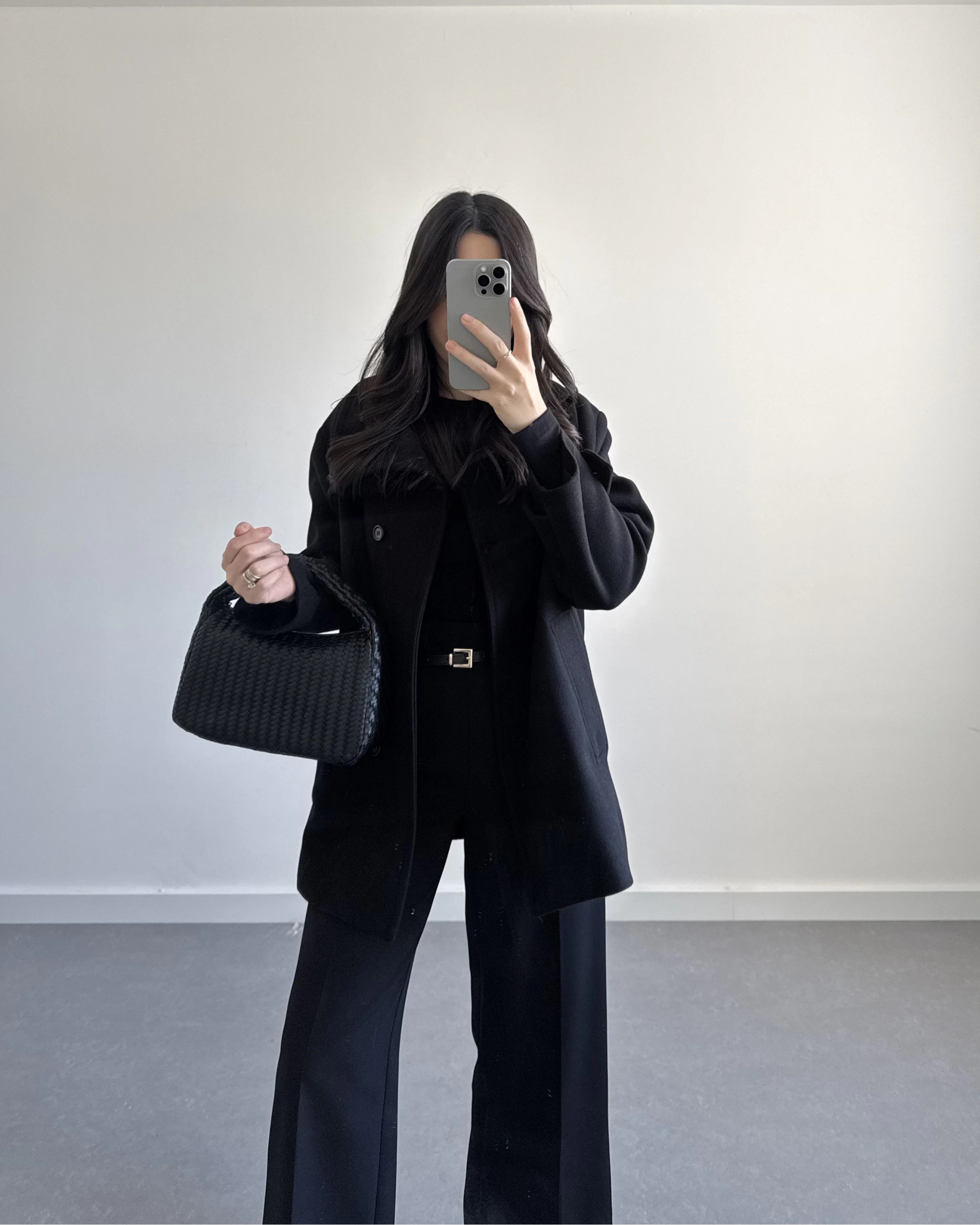 MNG MODEL KAŞE CEKET SİYAH